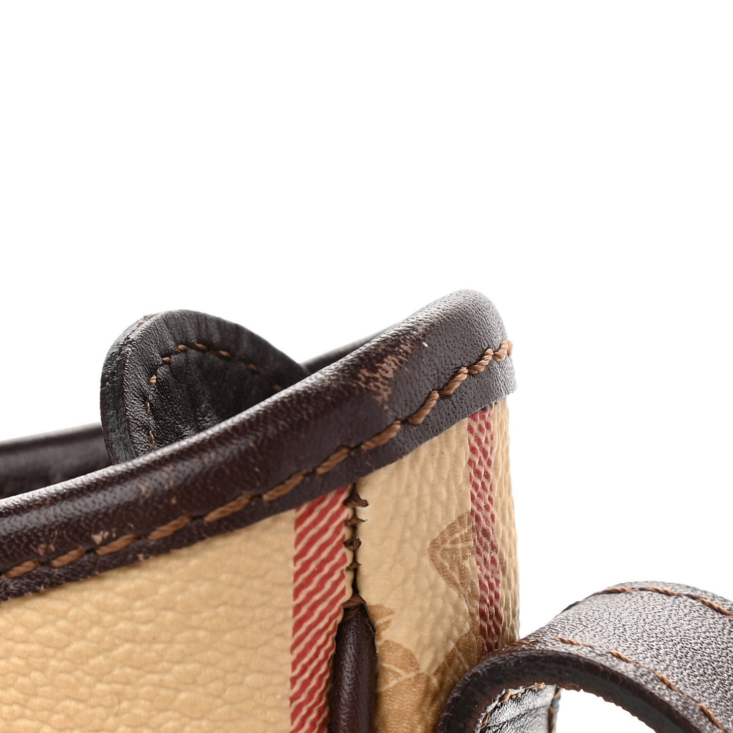 Haymarket Check Buckle Crossbody Bag Chocolate