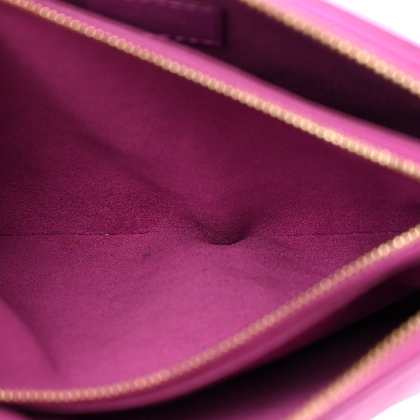 Lambskin Embossed Monogram Coussin BB Orchid