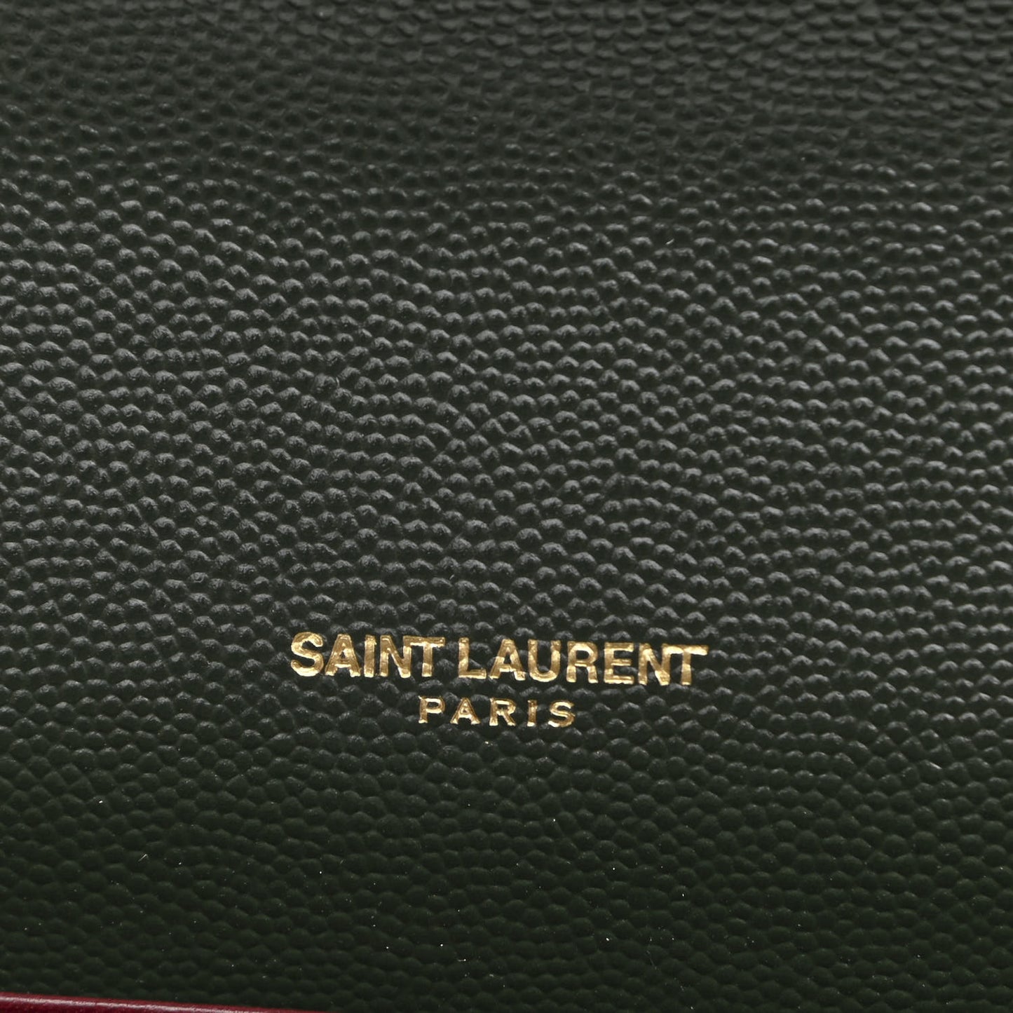 Smooth Calfskin Monogram Cassandra Clasp Bag Dark Green