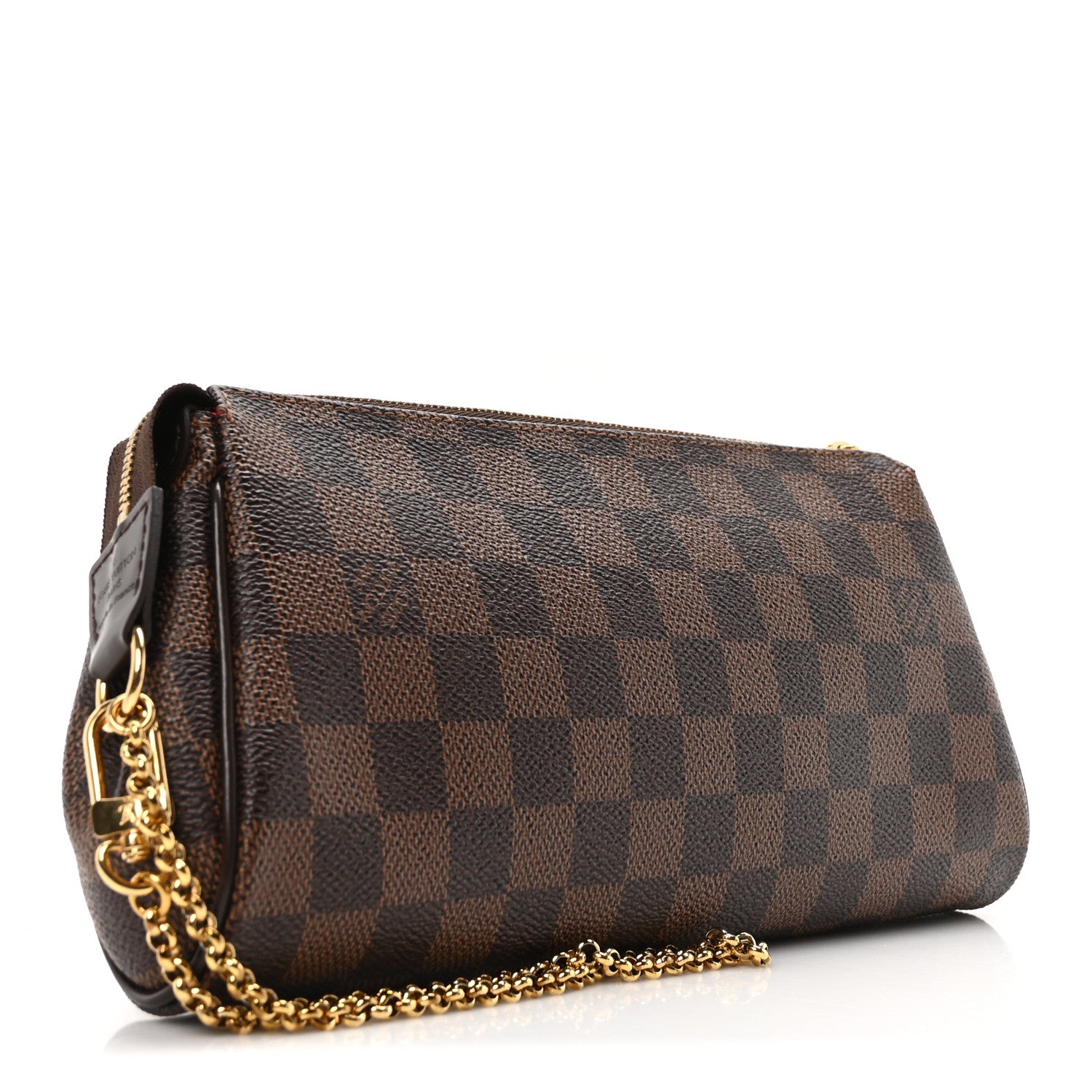 Louis Vuitton Damier Ebene Eva Clutch 3 of 9