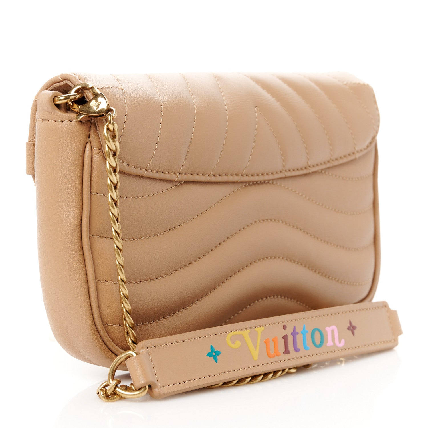 Louis Vuitton Calfskin New Wave Chain Pochette Arizona 3 of 11