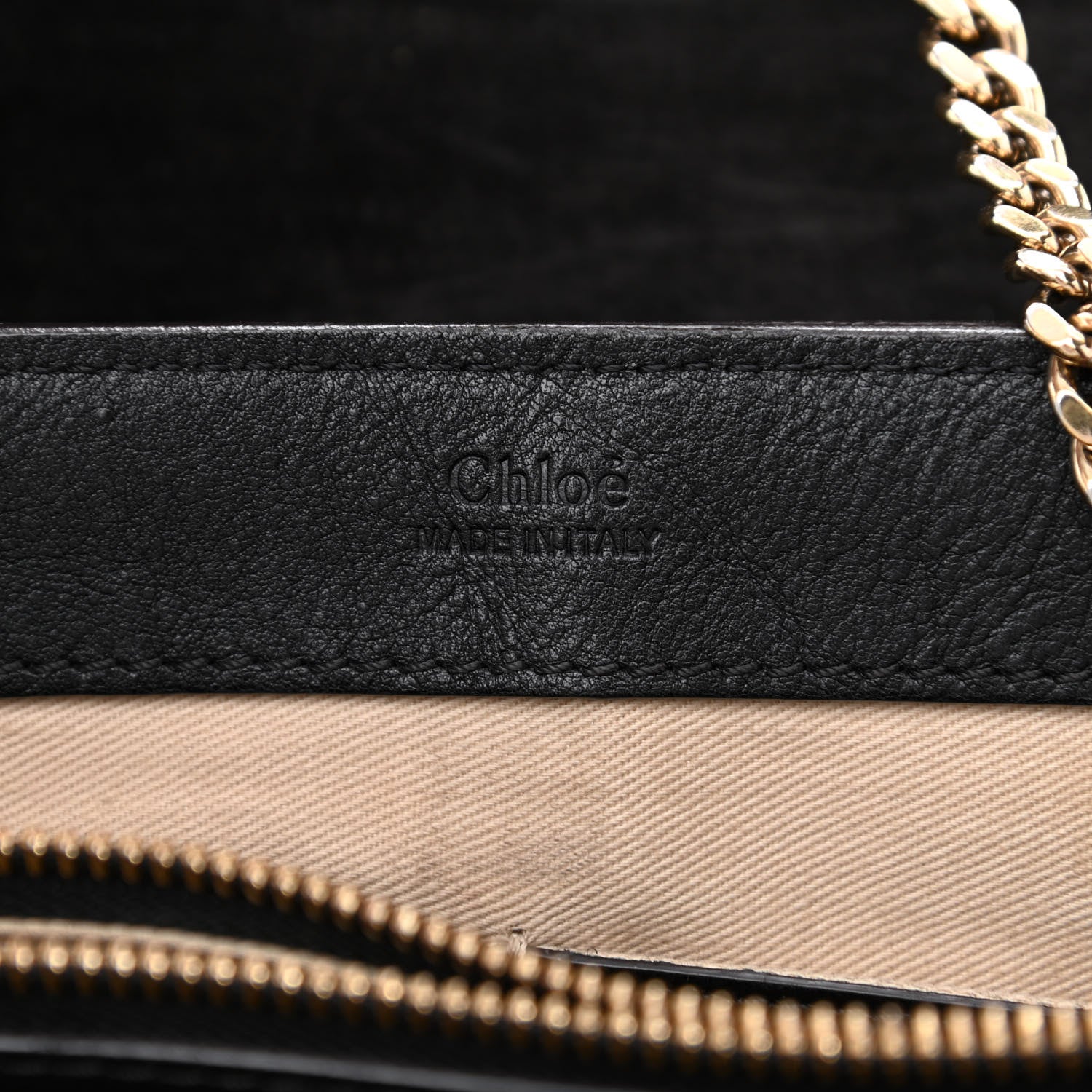 Chloe Calfskin Medium Faye Day Shoulder Bag Black 6 of 11