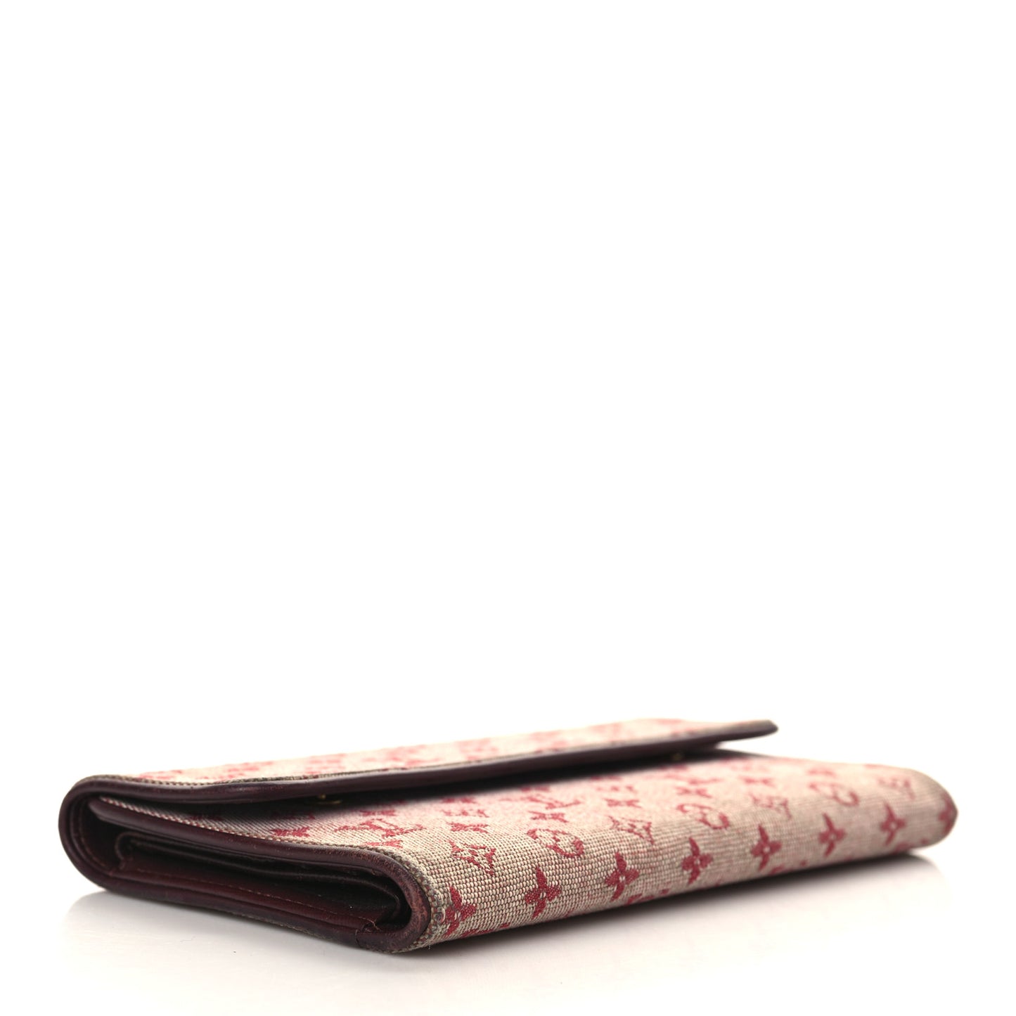 Mini Monogram Porte Tresor International Wallet Cherry