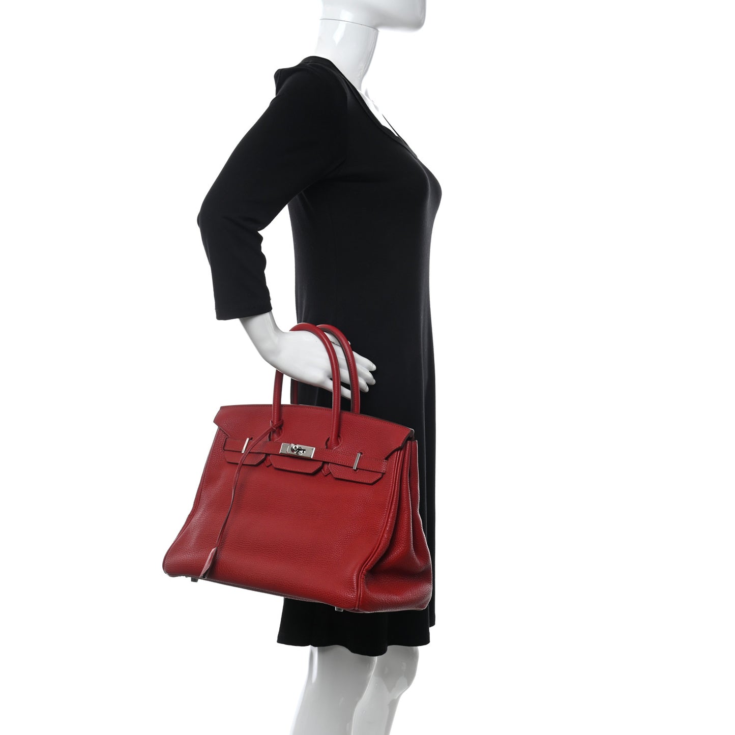 Togo Birkin 35 Rouge Garance