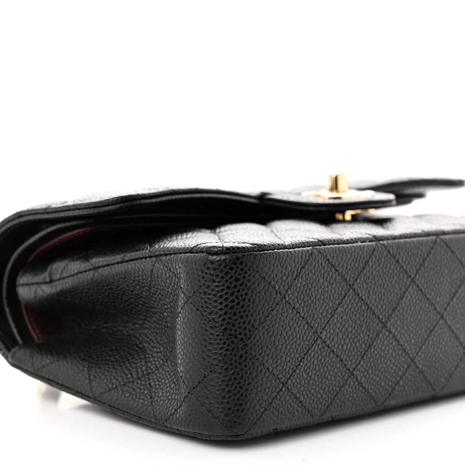 Chanel Caviar Quilted Small Double Flap Black 9 of 11