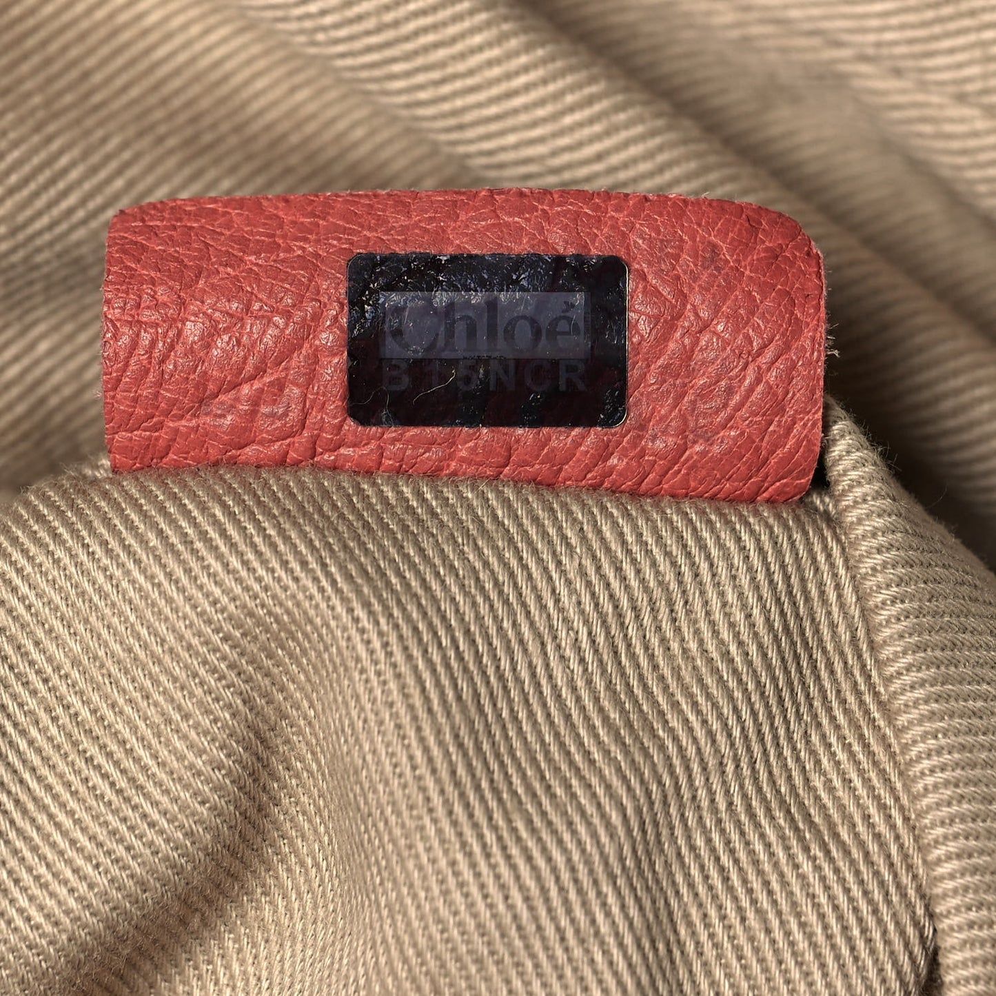 Calfskin Medium Military Paraty Peach Pink