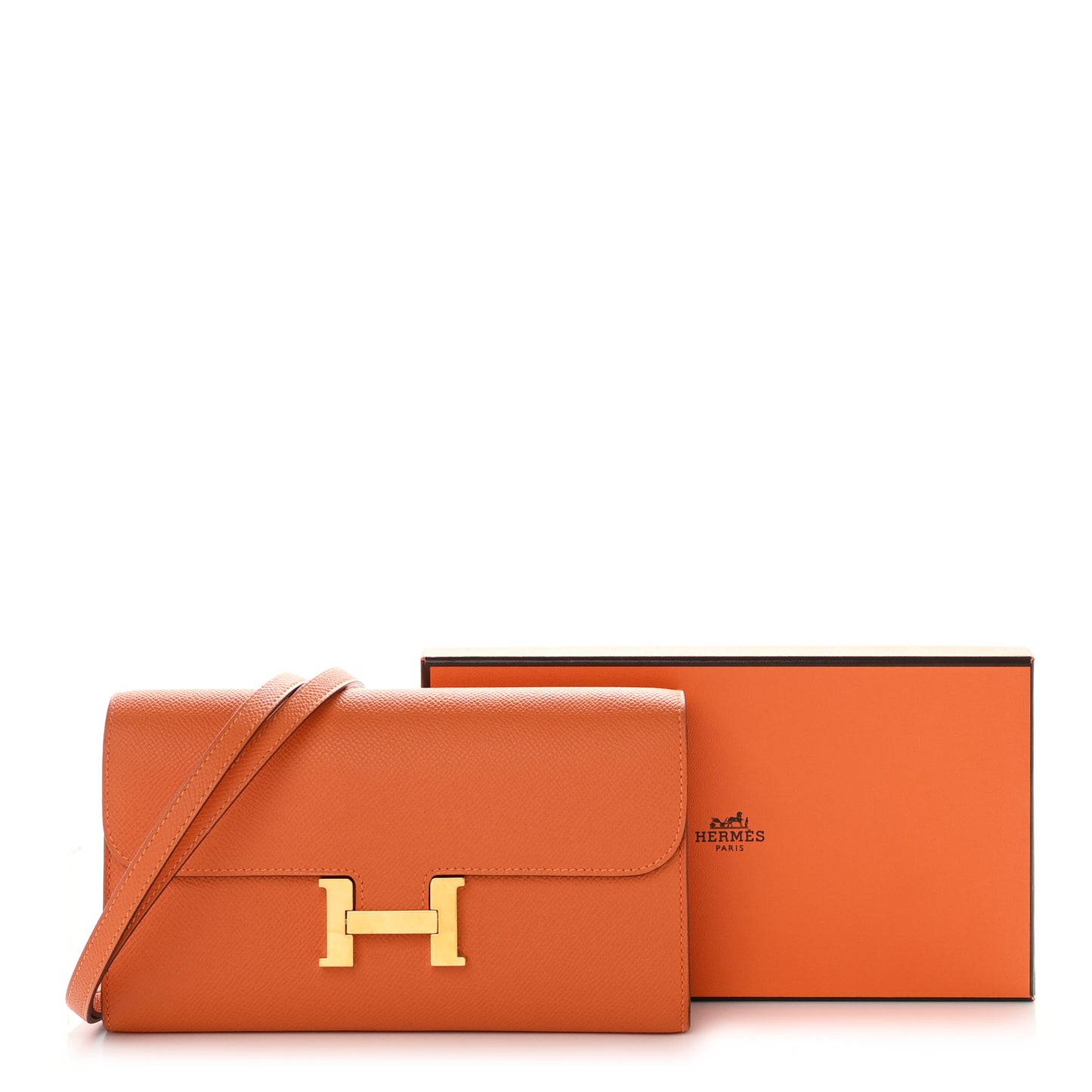 Epsom Constance Long Wallet To Go Wallet Orange