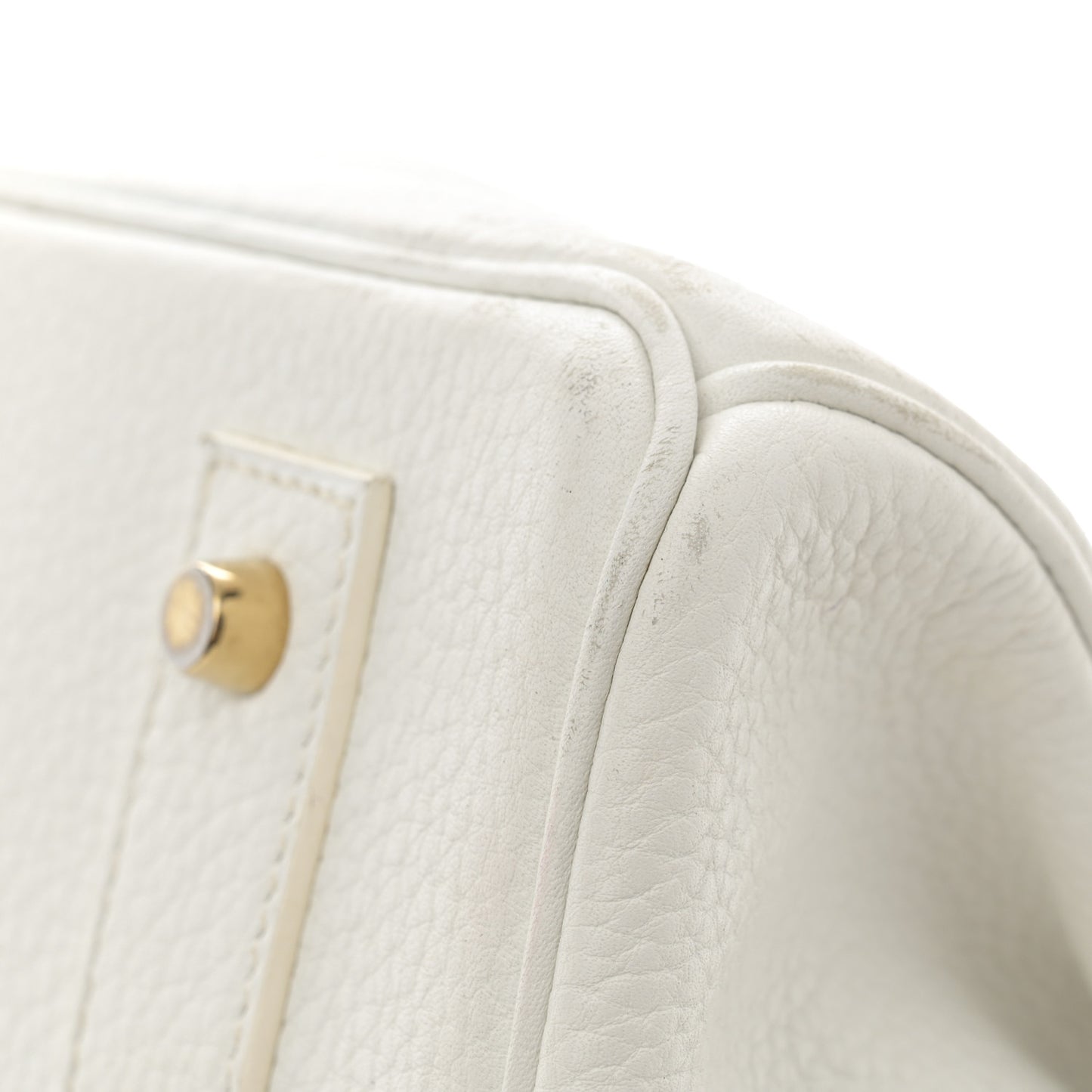 Taurillon Clemence JPG Birkin 42 White