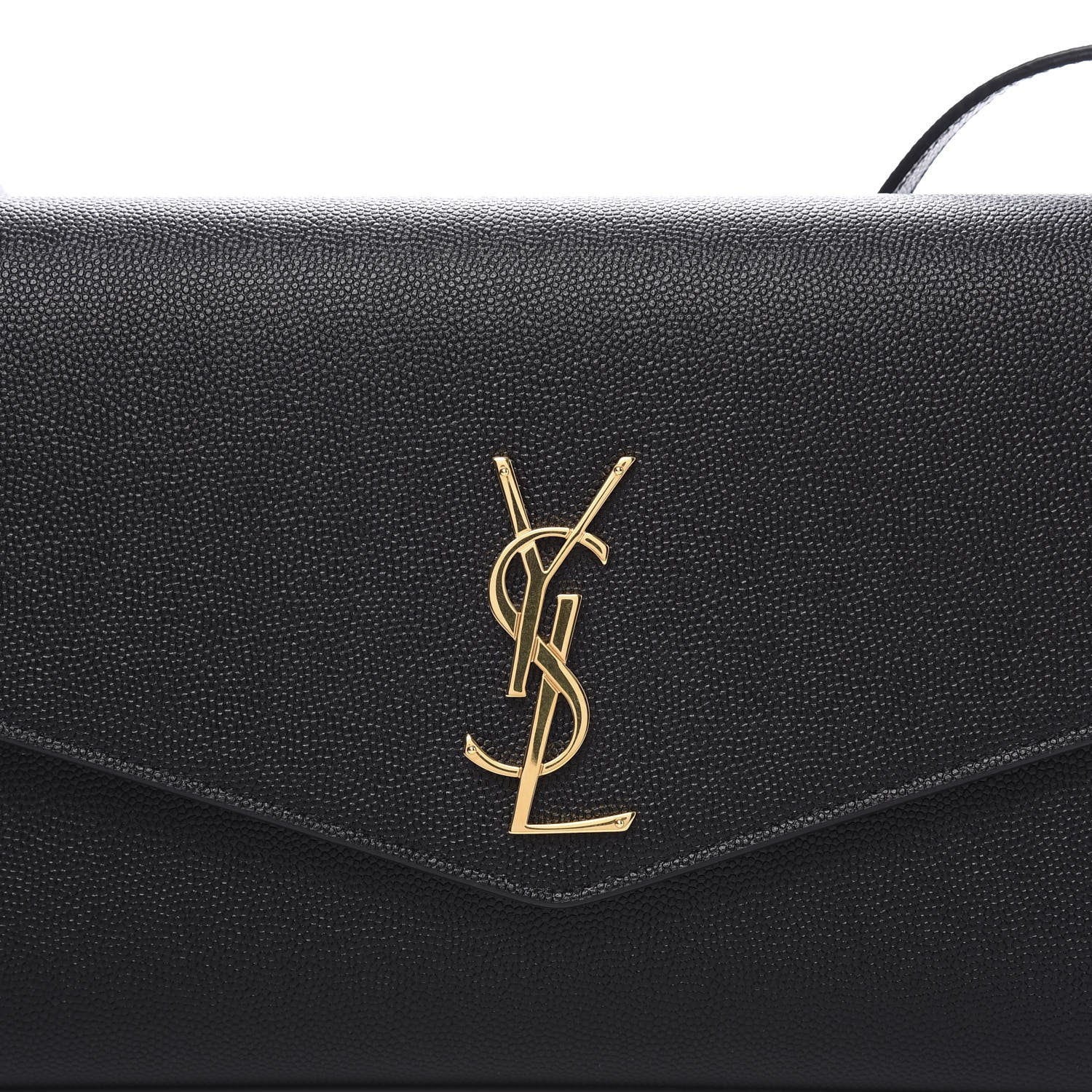 Saint Laurent Grain De Poudre Mini Uptown Crossbody Bag Black 9 of 10