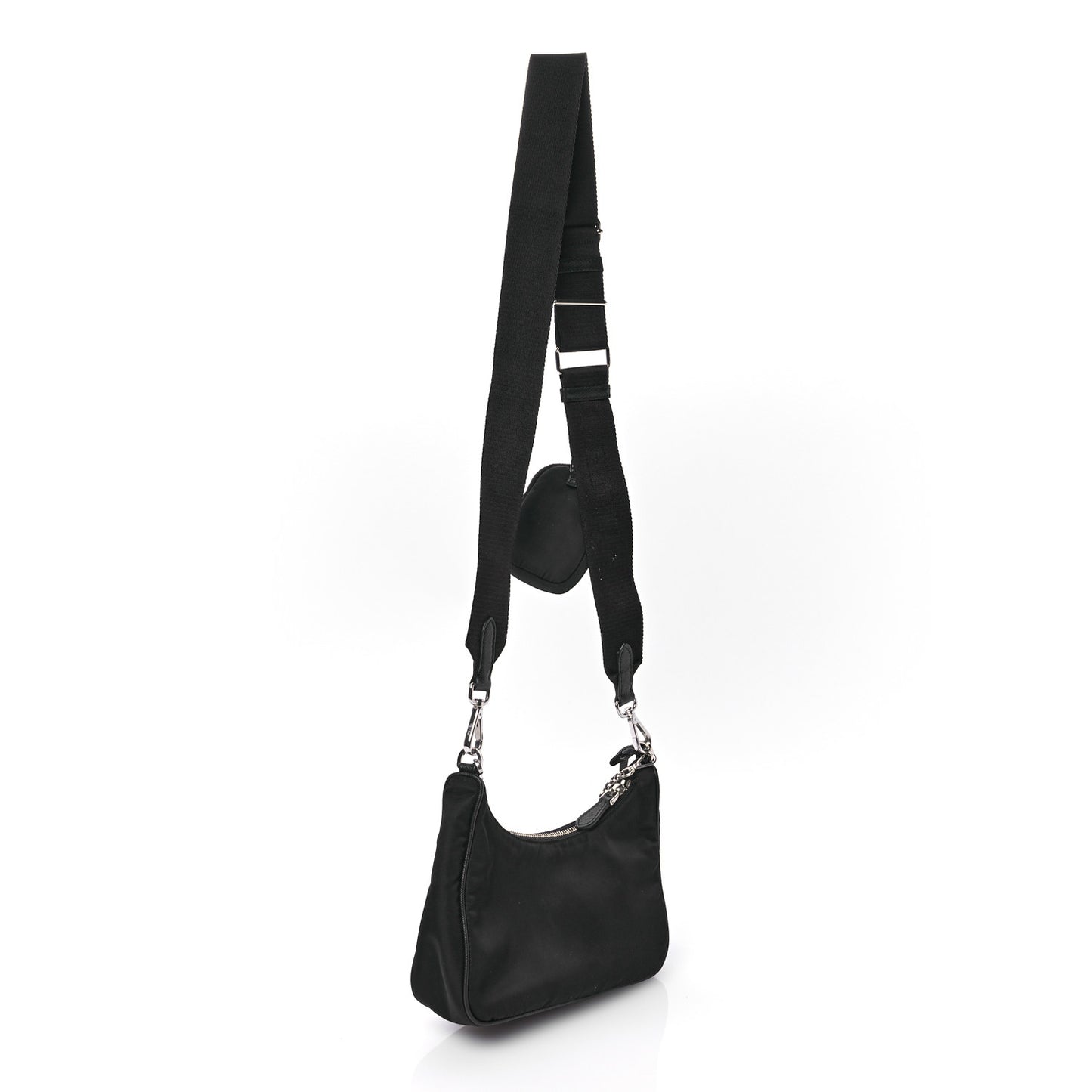 Nylon Re-Edition 2005 Shoulder Bag Black