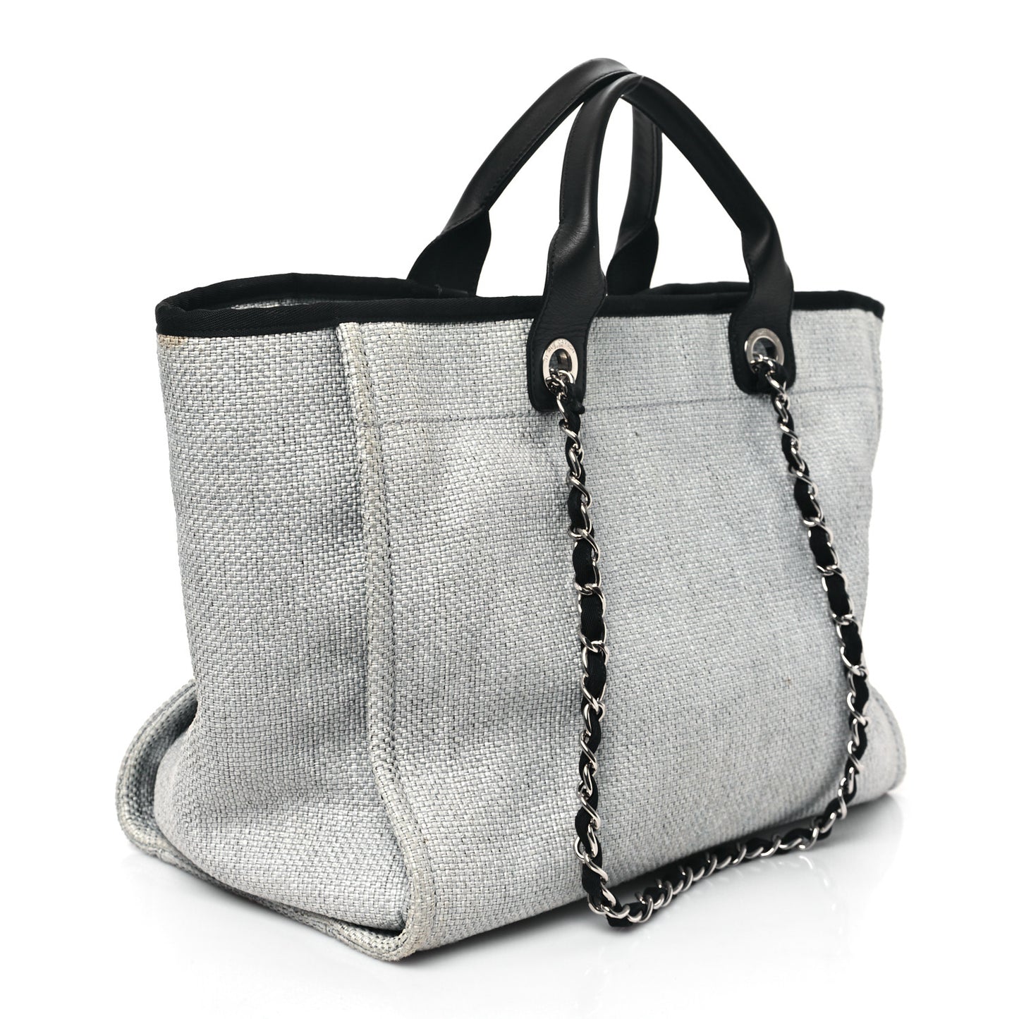 Canvas Deauville Large Tote Grey