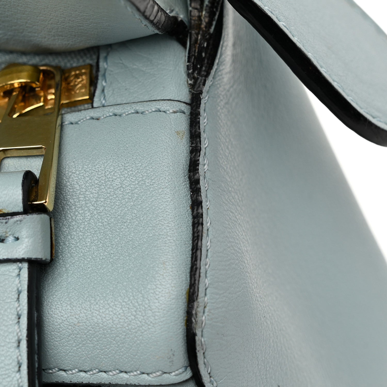 Loewe Calfskin Small Puzzle Bag Light Blue 11 of 11