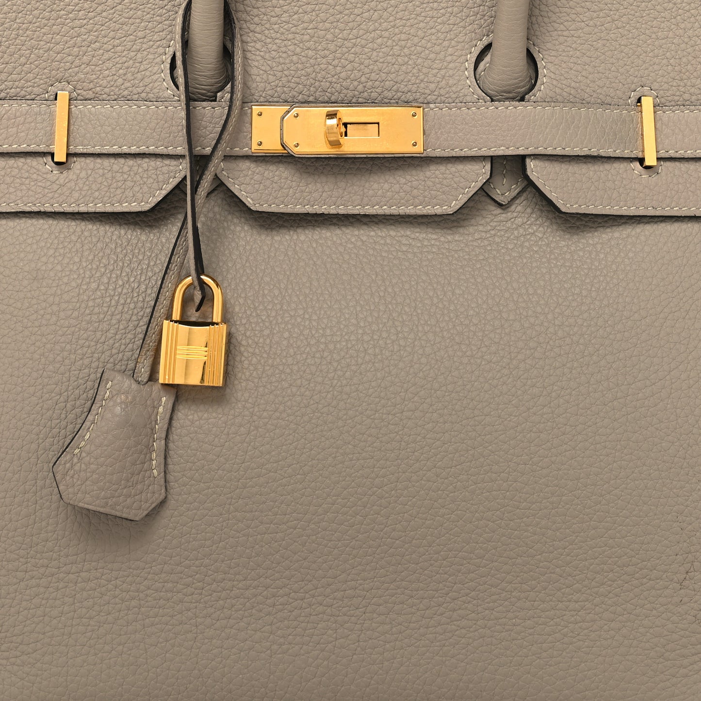 Togo Birkin 35 Gris Tourterelle