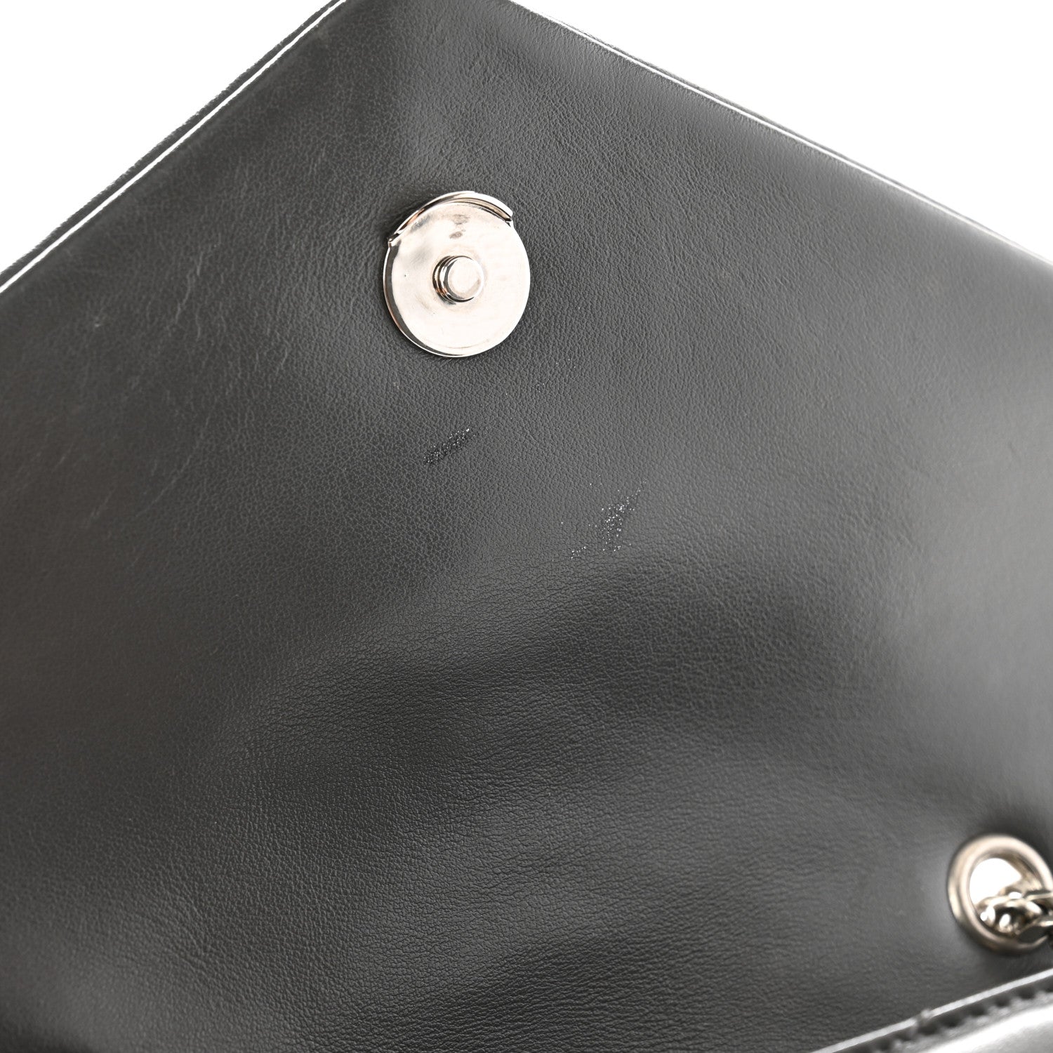 Saint Laurent Calfskin Y Quilted Monogram Small Loulou Chain Satchel Earth 12 of 13
