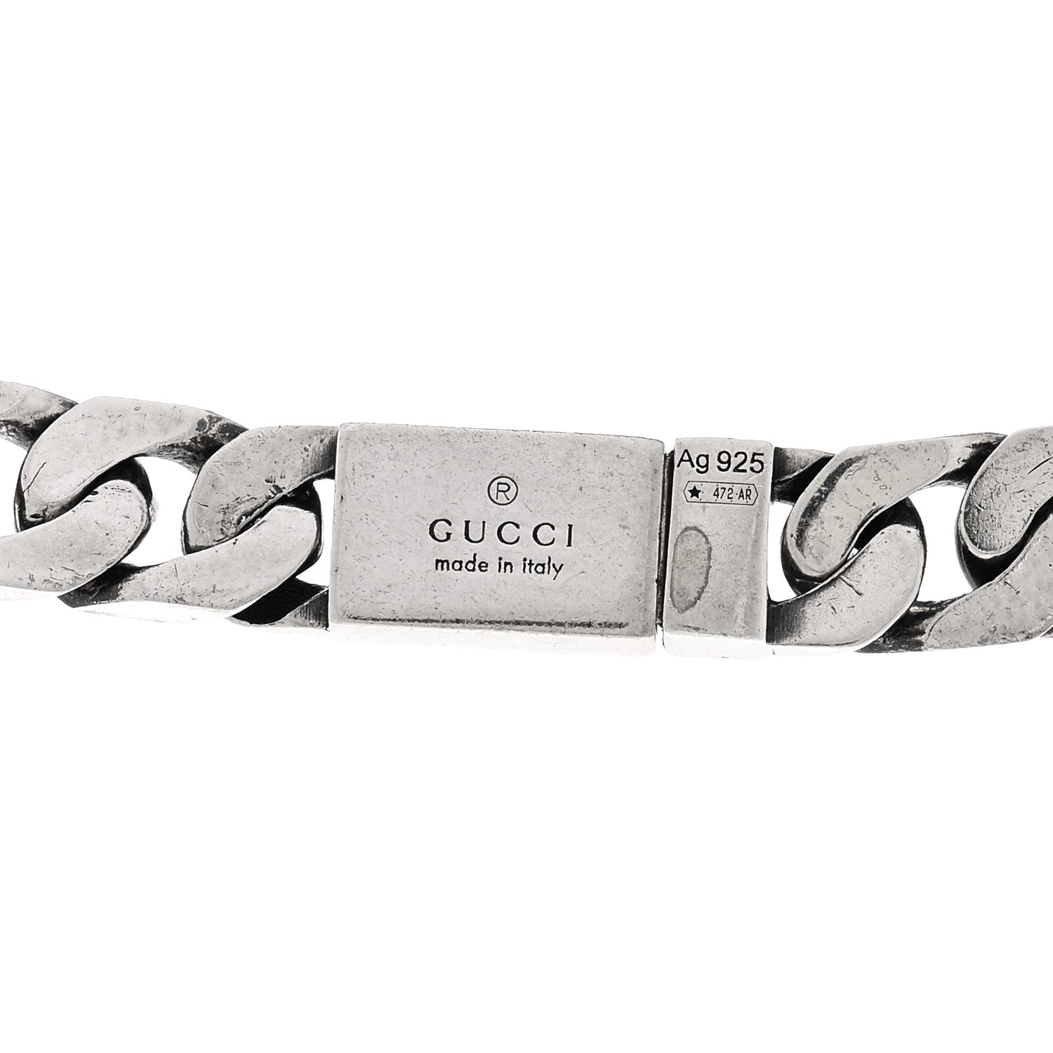 Gucci Sterling Silver Tigers  Head Choker Chain Necklace 5 of 6
