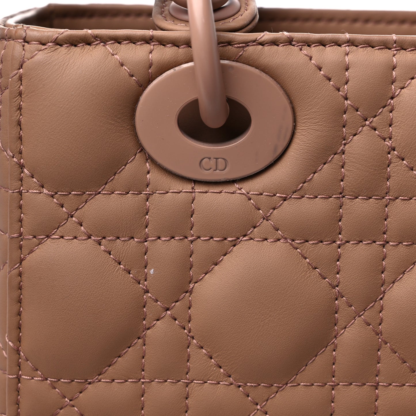 Ultra Matte Calfskin Cannage Small My ABCDior Lady Dior Fard