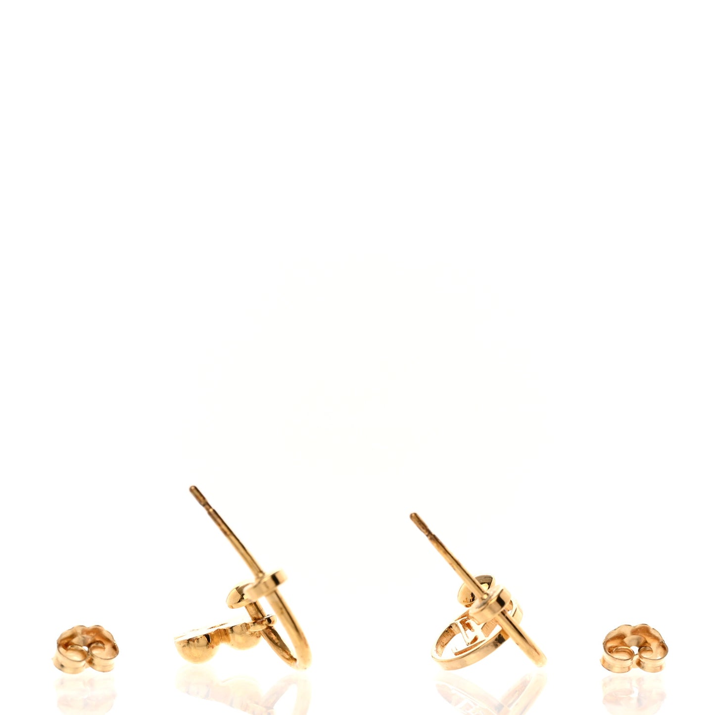 Brass Blooming Earrings Gold
