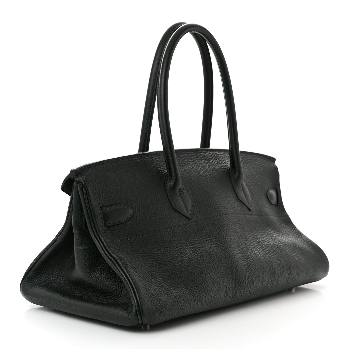 Taurillon Clemence JPG Birkin 42 Vert Fonce