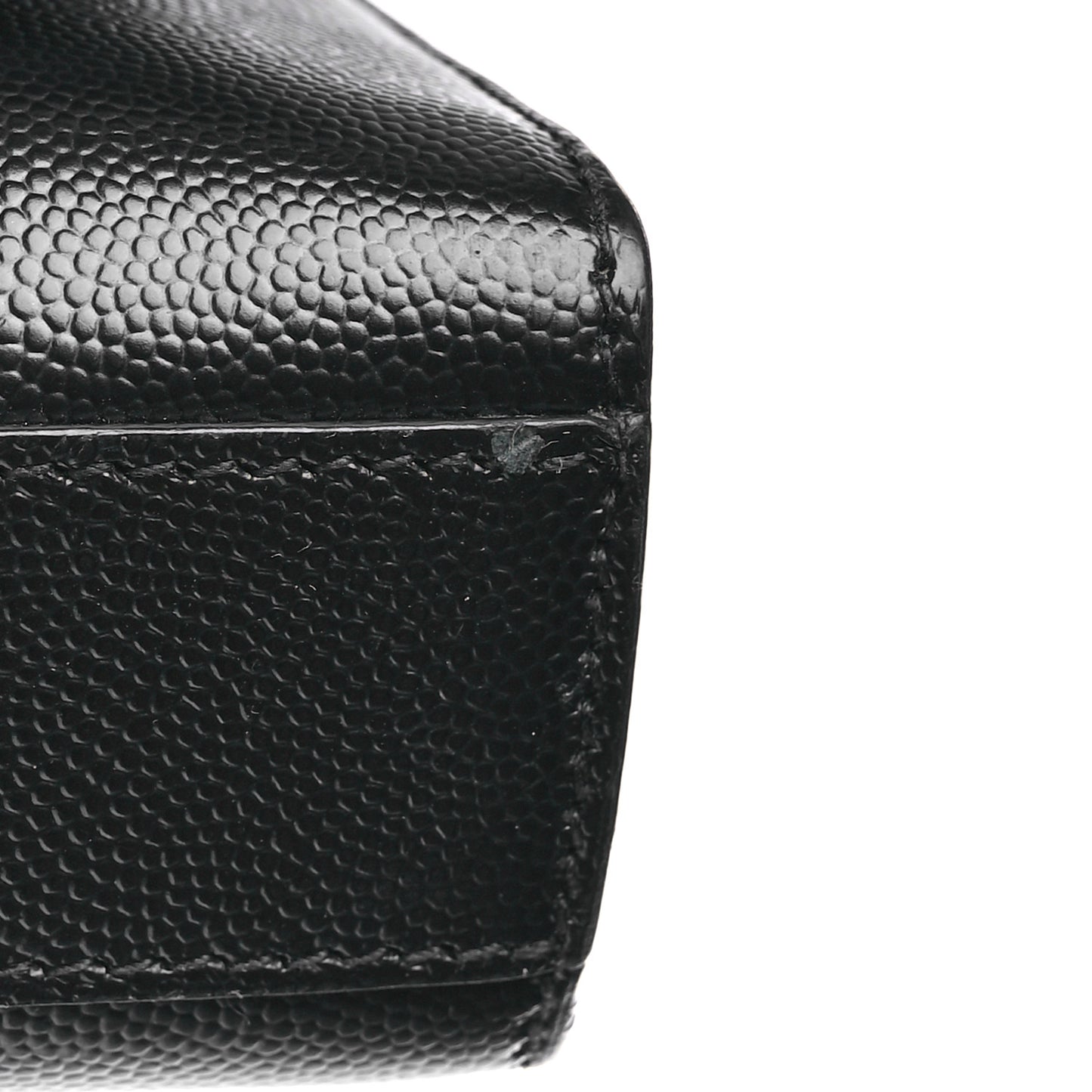 Grain De Poudre Medium Classic Monogram Kate Satchel Black