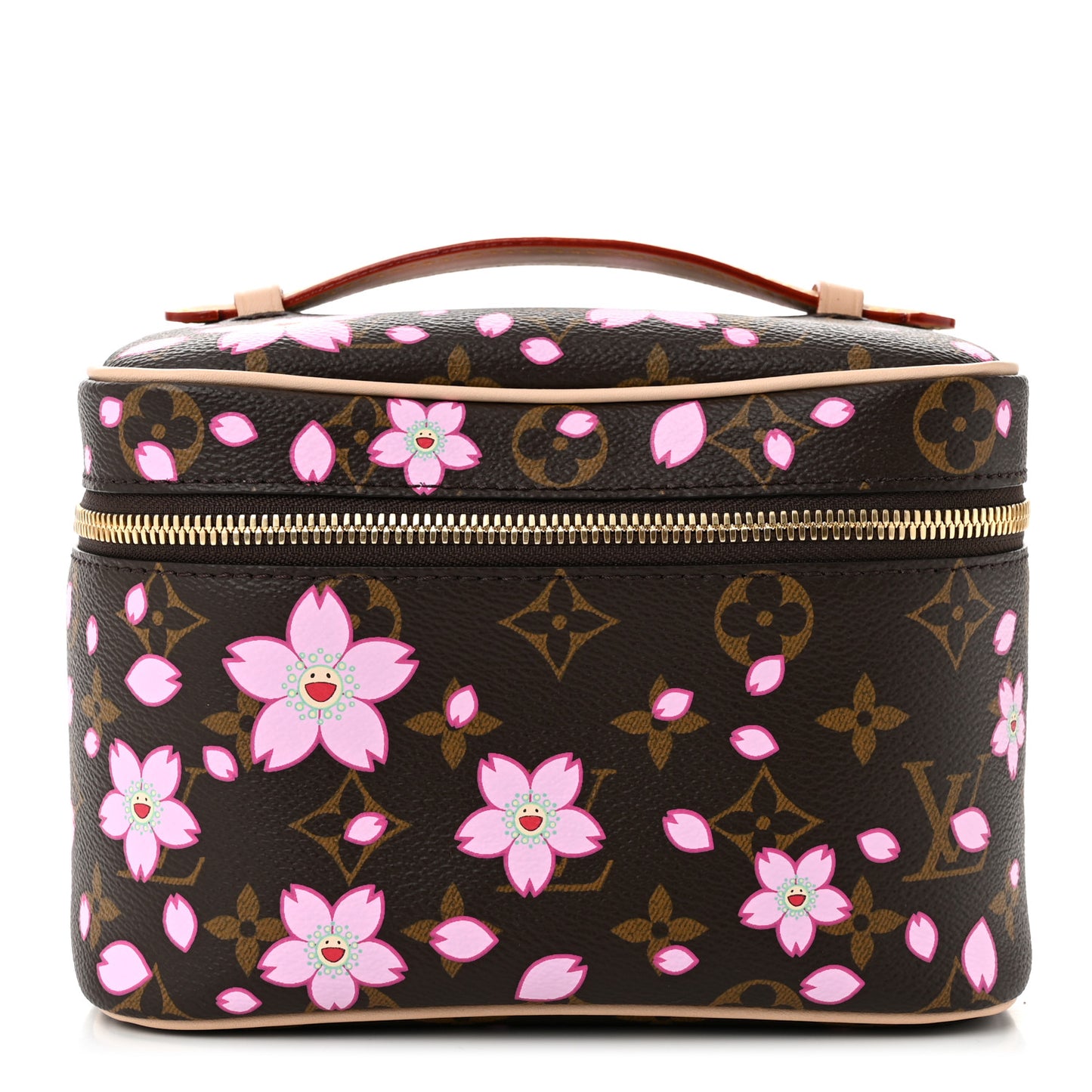 LV X TM Monogram Cherry Blossom Nice Mini Sakura Brown