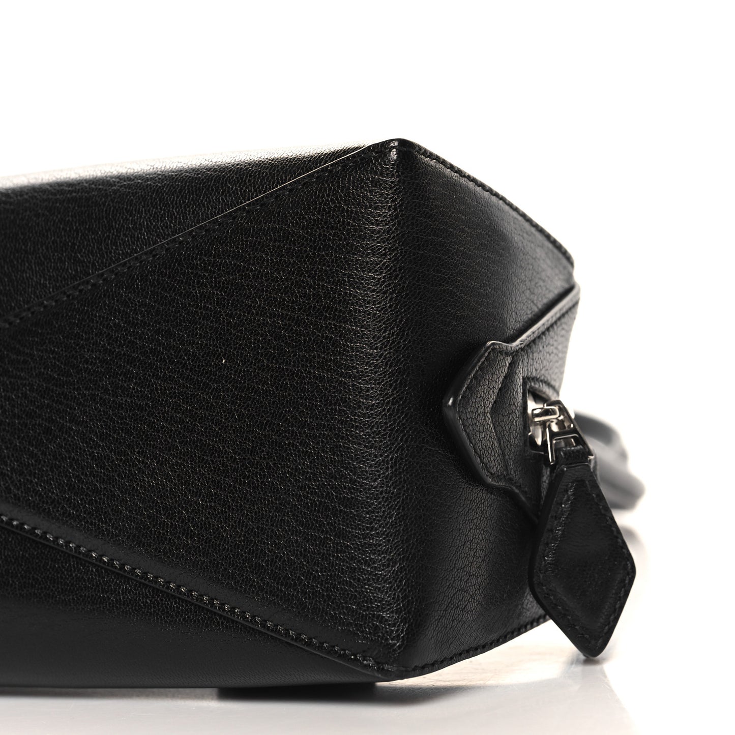 Goatskin Medium Le Teckel Bag Black