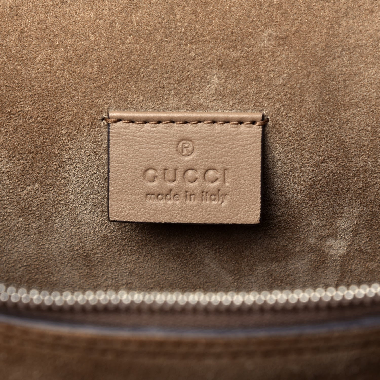 Gucci GG Supreme Monogram Medium Dionysus Shoulder Bag Taupe 6 of 9