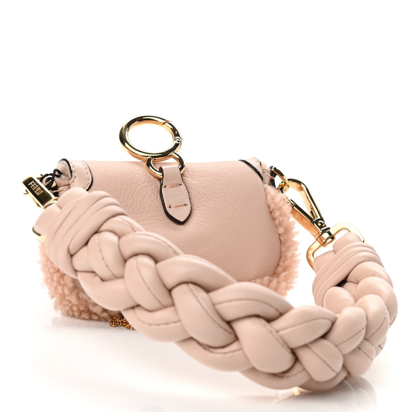 Lambskin Shearling Nano Baguette Maxi Handle Charm Soap