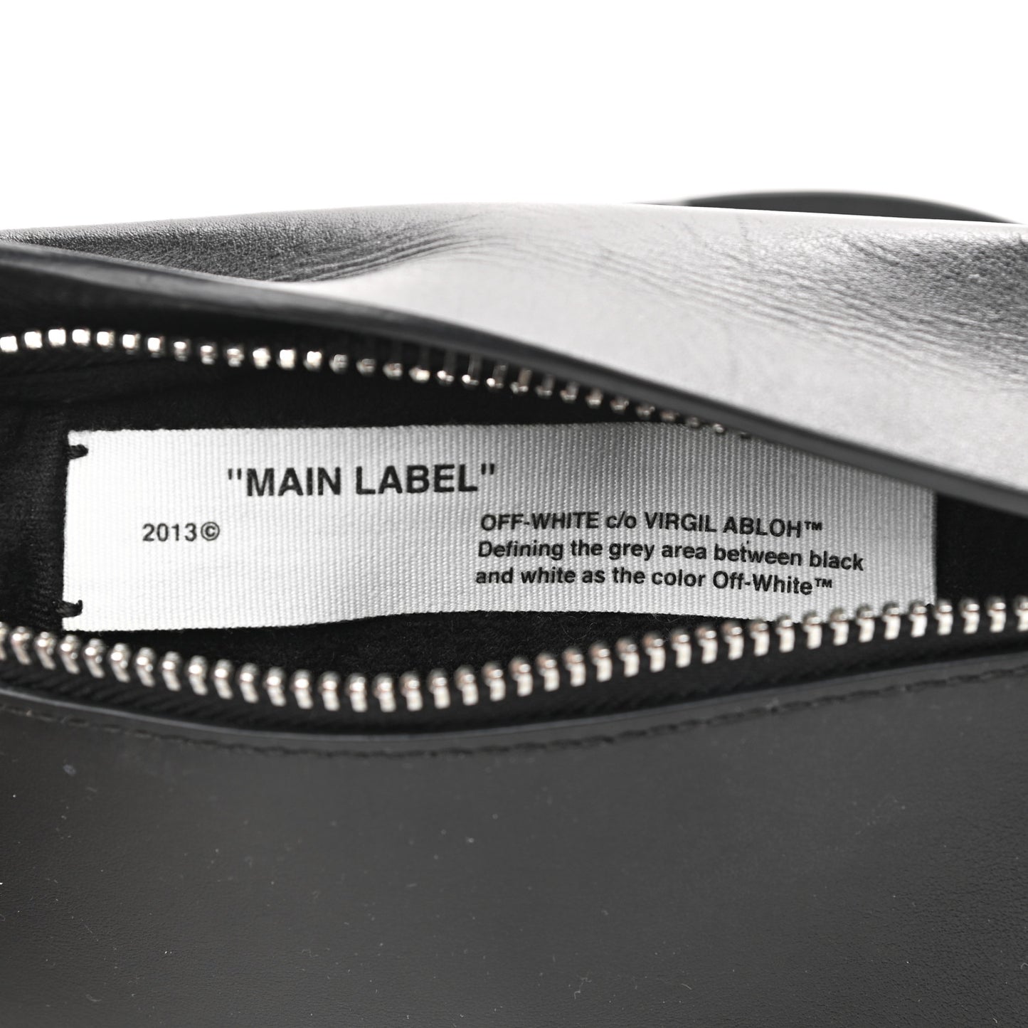 Calfskin Belt Bag Black