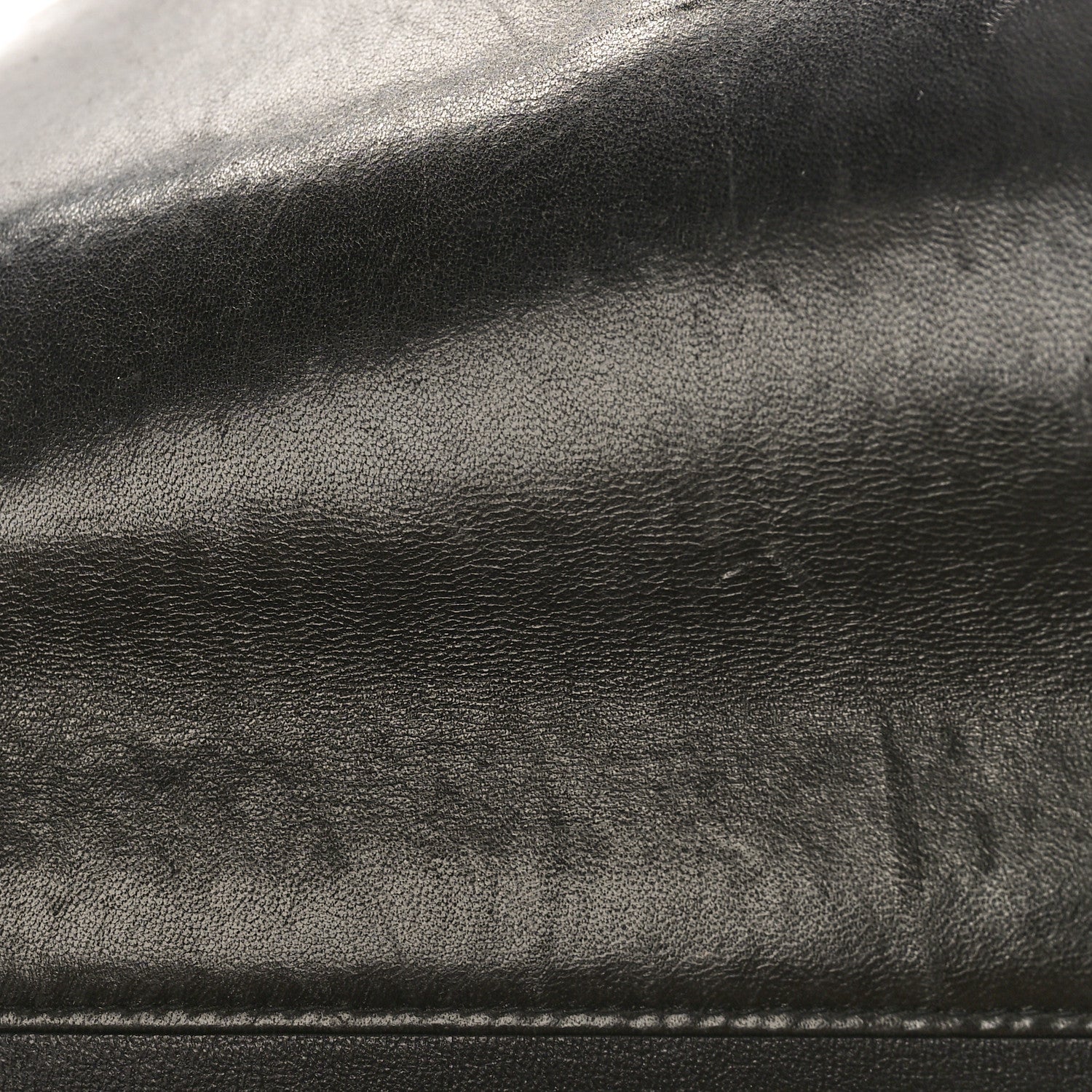 Chanel Lambskin Quilted Jumbo Double Sided Flap Black 13 of 13