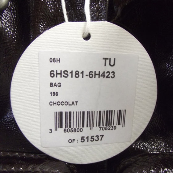 Chloe Crinkled Patent Betty Shoulder Bag Brown 10 of 14