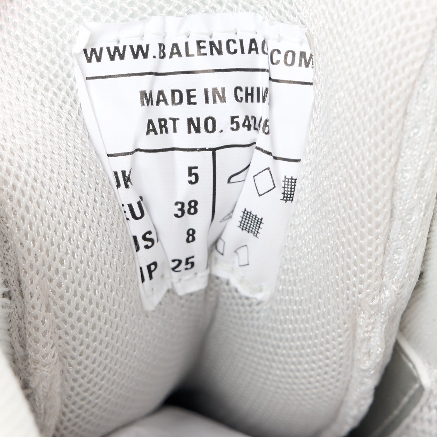 Rubber Mesh Fabric Monocolor Recycled Sole Womens Track Sneakers 38 White
