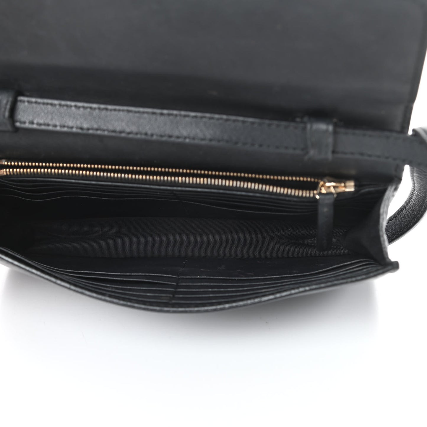 Calfskin Icon Wallet Black