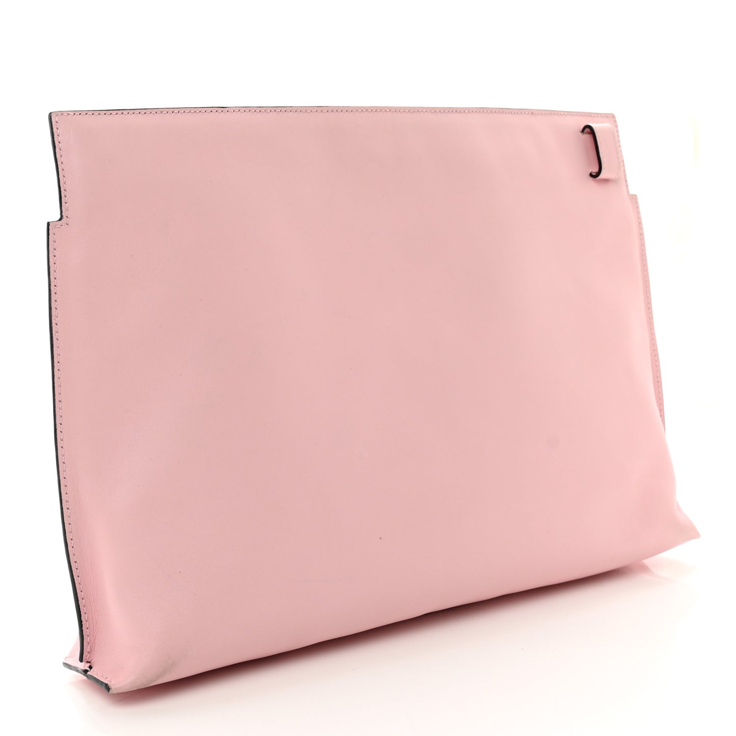 Calfskin T Pouch Soft Pink