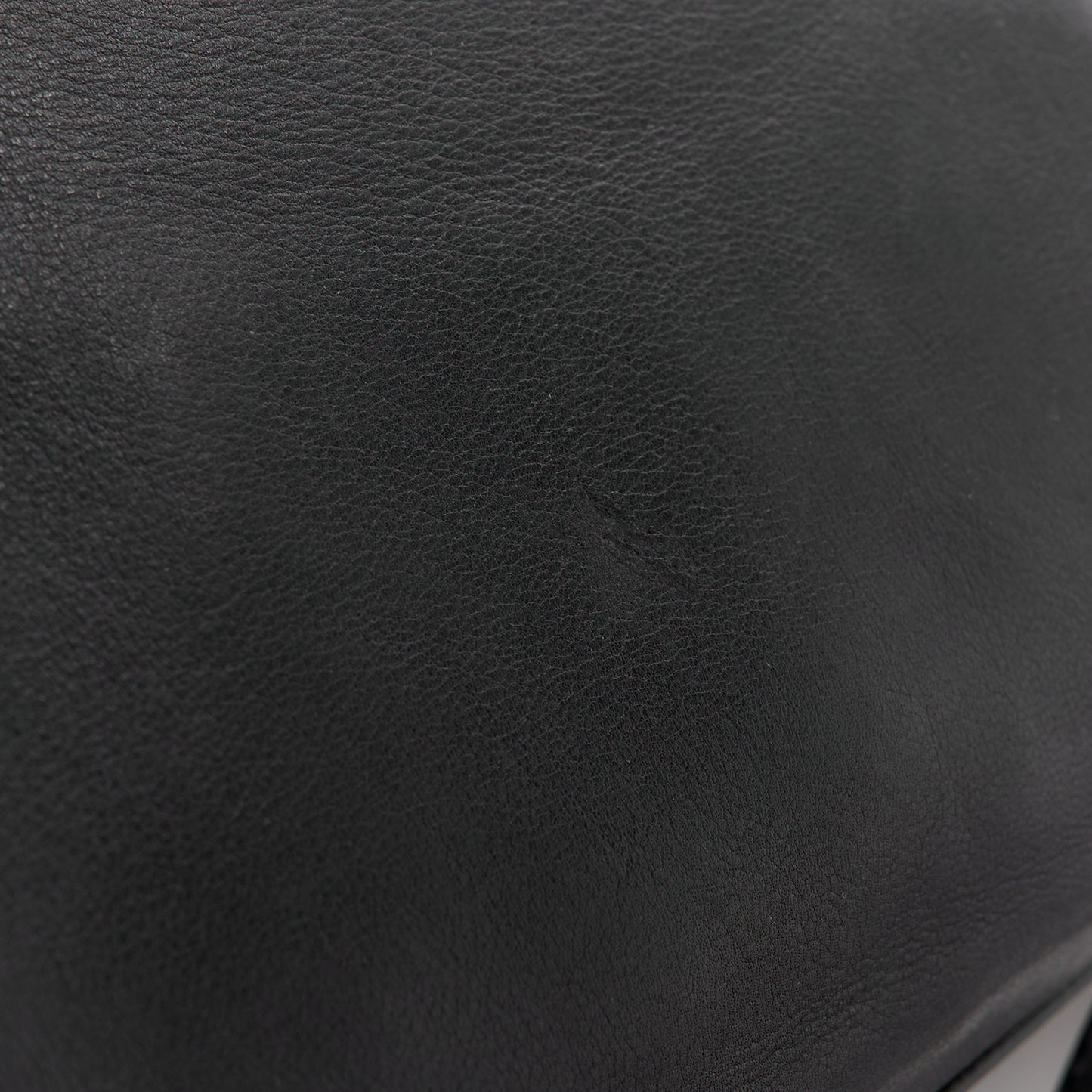 Vitello Saddle Mini Peekaboo Iconic Satchel Black