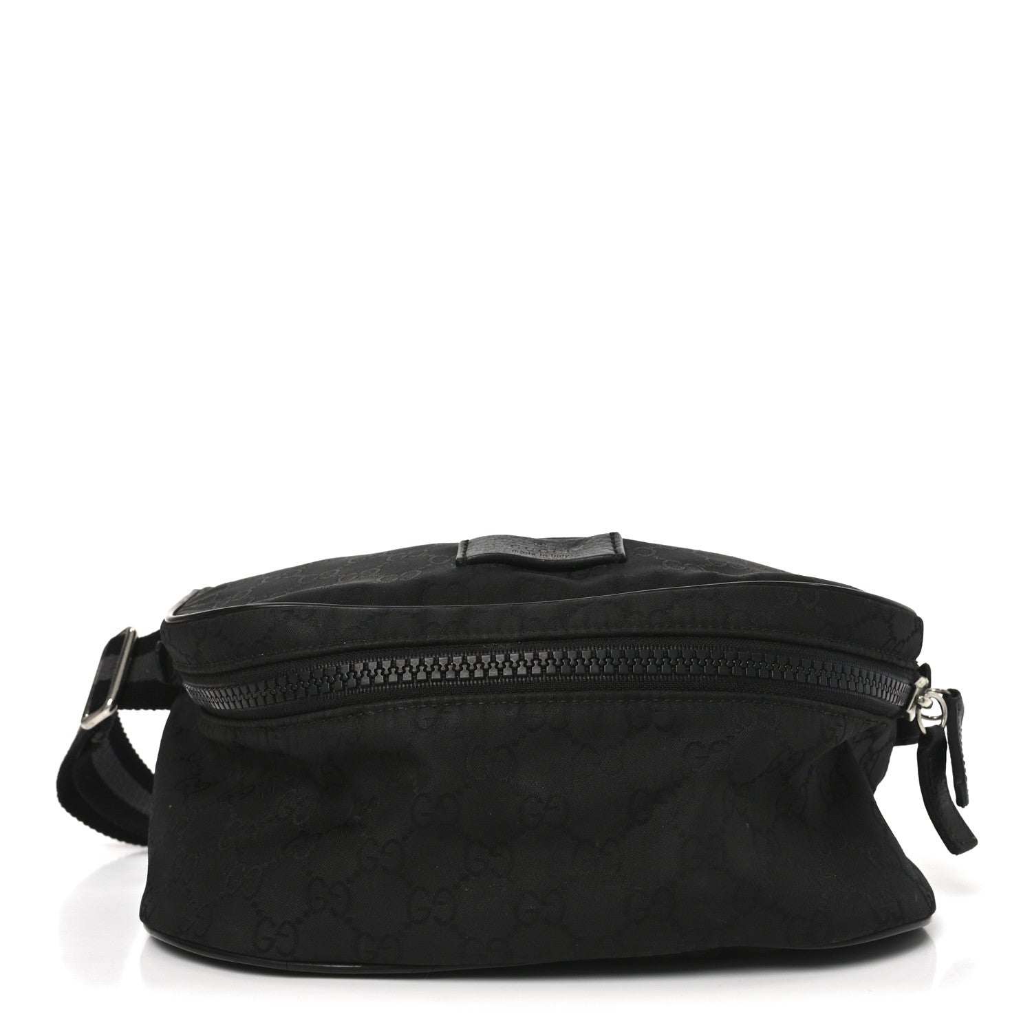 Gucci Nylon Monogram Fanny Pack Belt Bag Black 1864189 – FASHIONPHILE