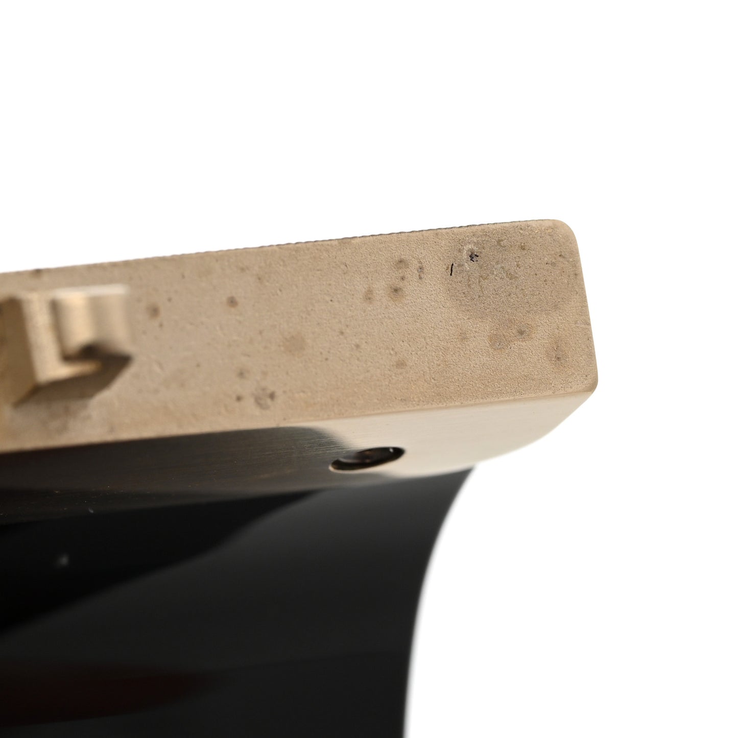 Resin Quilted CC Cuff Black Gold