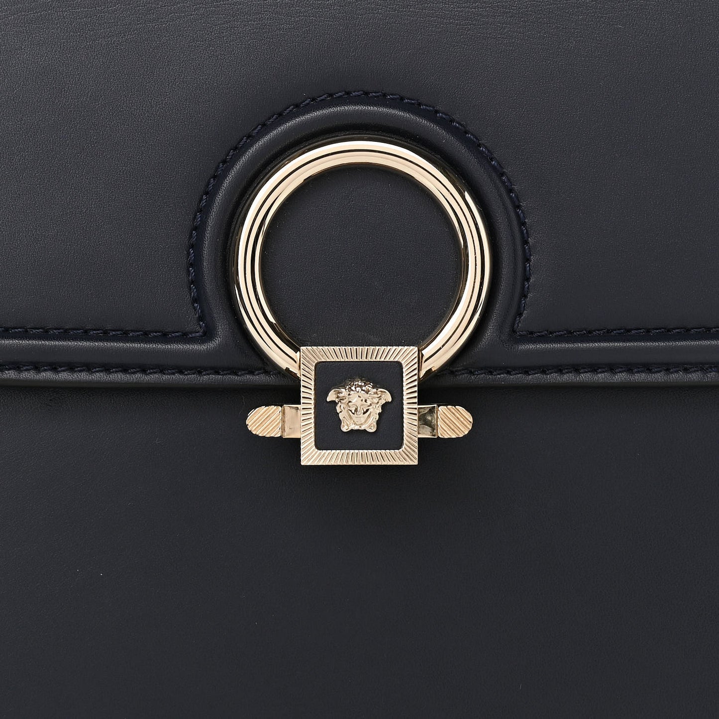 Calfskin Small DV One Navy