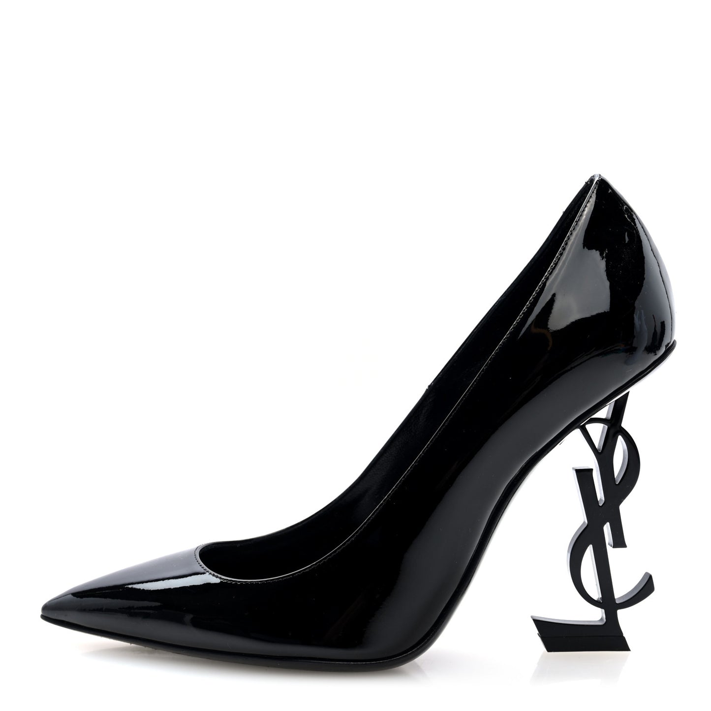 Patent Calfskin Opyum 110 Pumps 36.5 Black