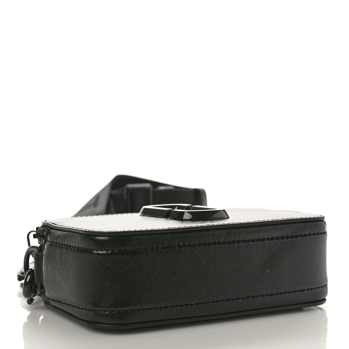 Saffiano Snapshot Camera Bag Black