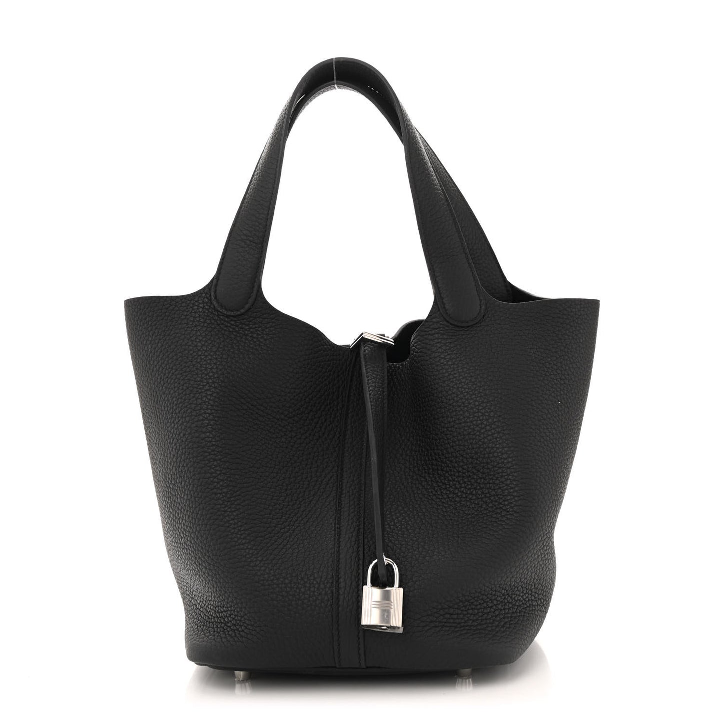 Taurillon Clemence Picotin Lock 22 MM Black