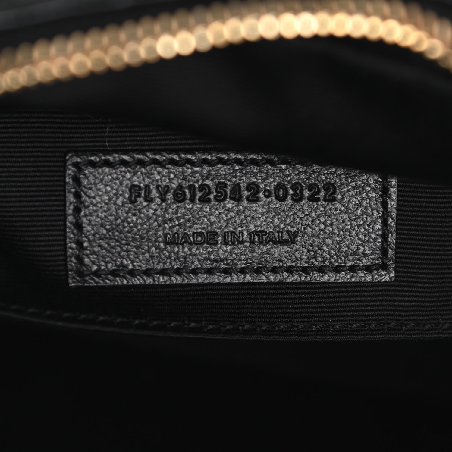 Saint Laurent Patent Calfskin Crocodile Embossed Monogram Lou Camera Bag Black 6 of 9