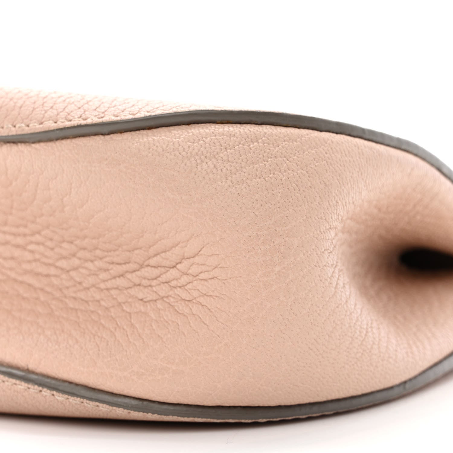 Chloe Grained Lambskin Mini Drew Shoulder Bag Cement Pink 10 of 12
