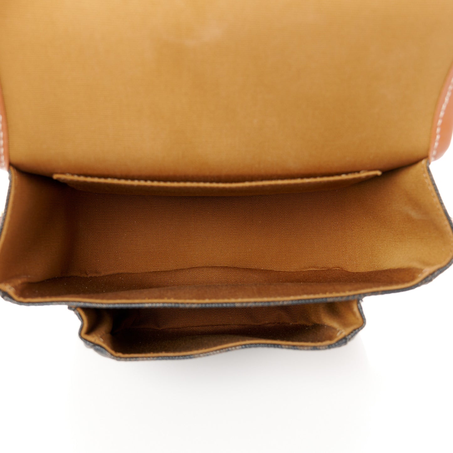 Triomphe Canvas Medium Folco Bag Tan