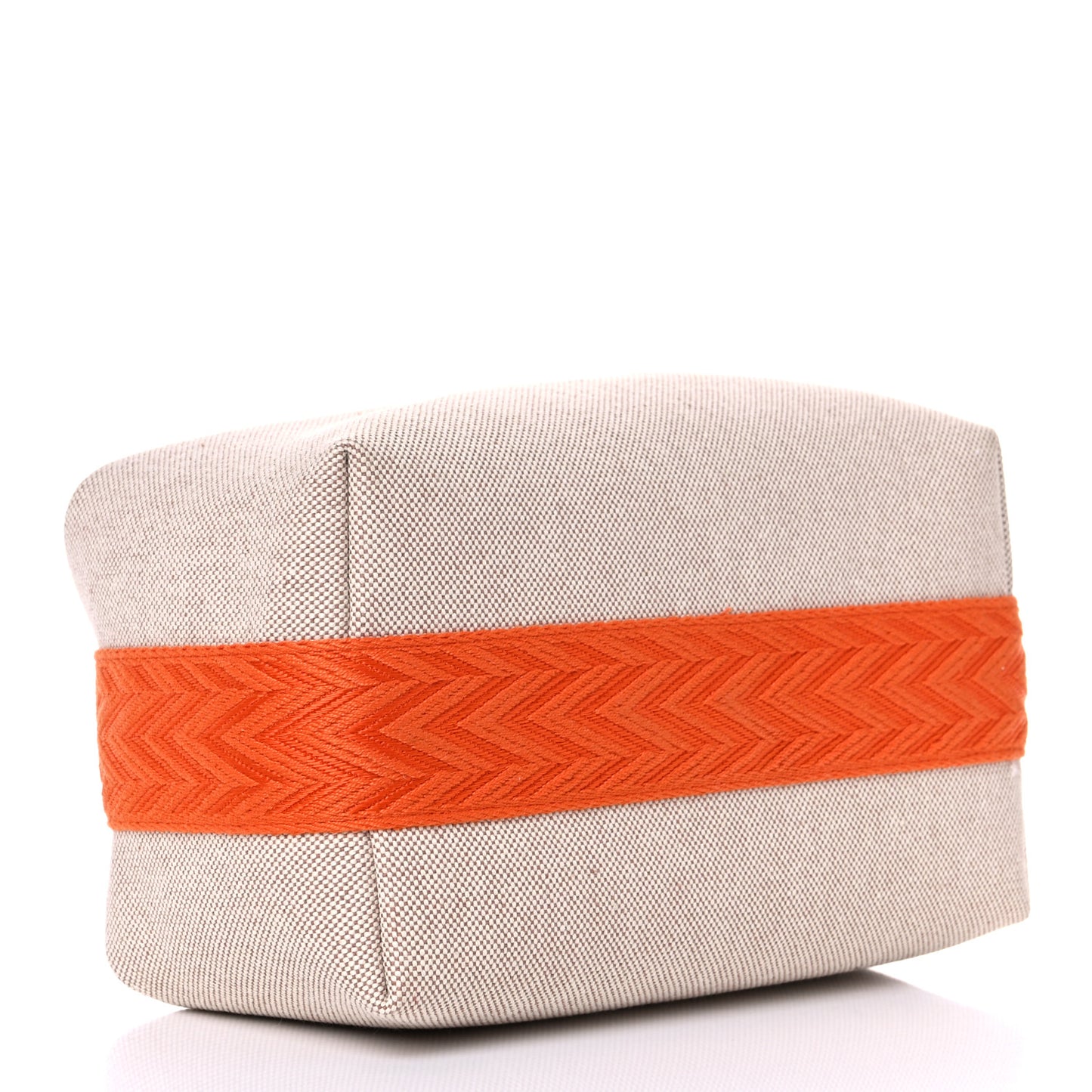 Canvas Small Bride-A-Brac Pouch Natural Orange