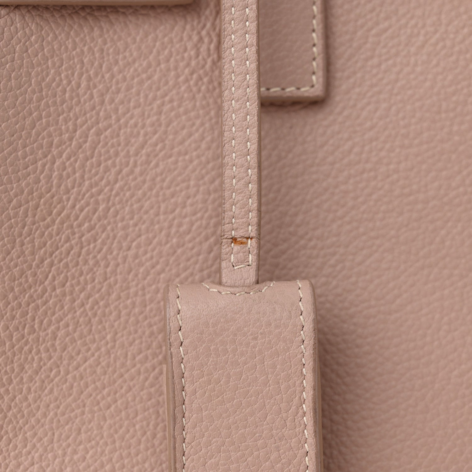 Saint Laurent Grained Calfskin Nano Sac De Jour Antique Rose 18 of 19