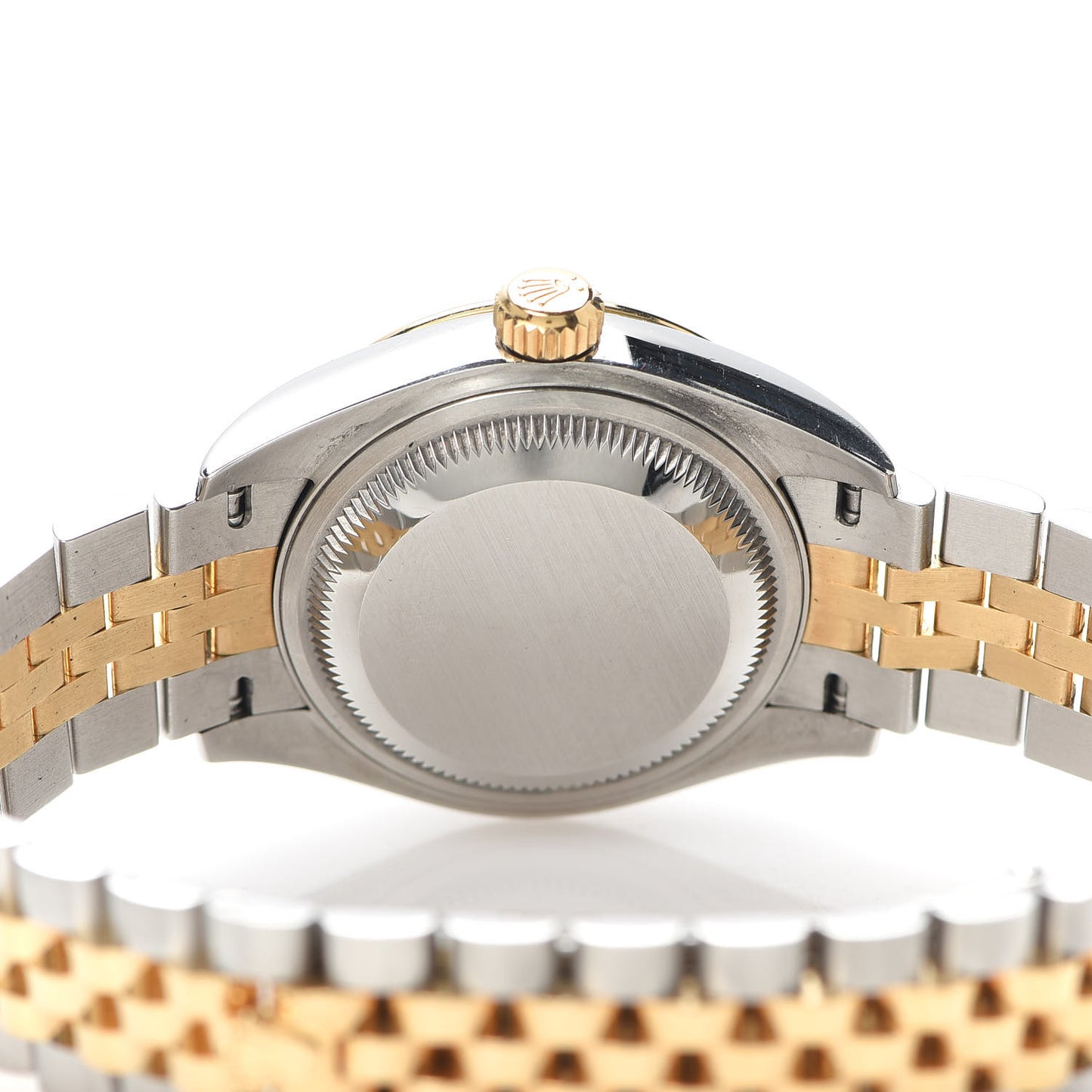 Stainless Steel 18K Yellow Gold Diamond 28mm Oyster Perpetual Datejust Watch Champagne 279173
