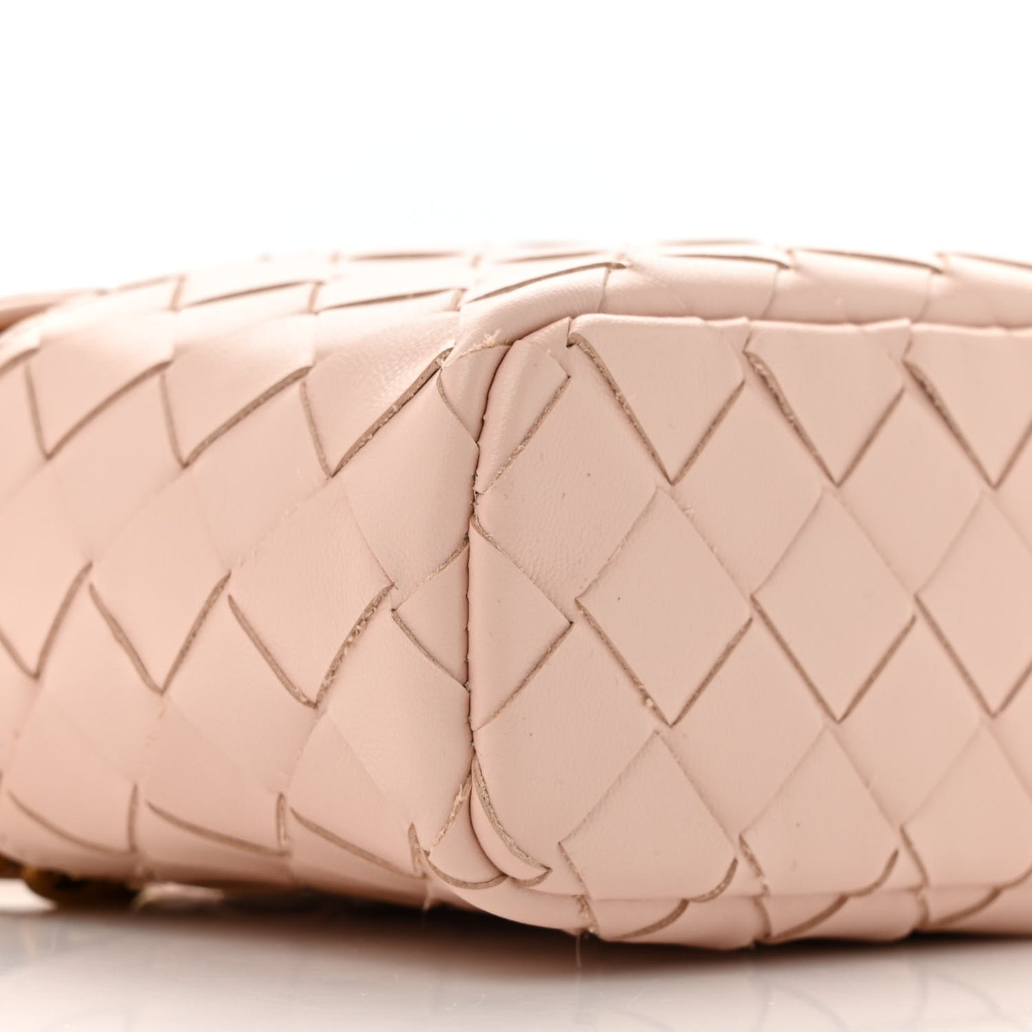 Calfskin Intrecciato Bang Bang Vanity Case Cameo
