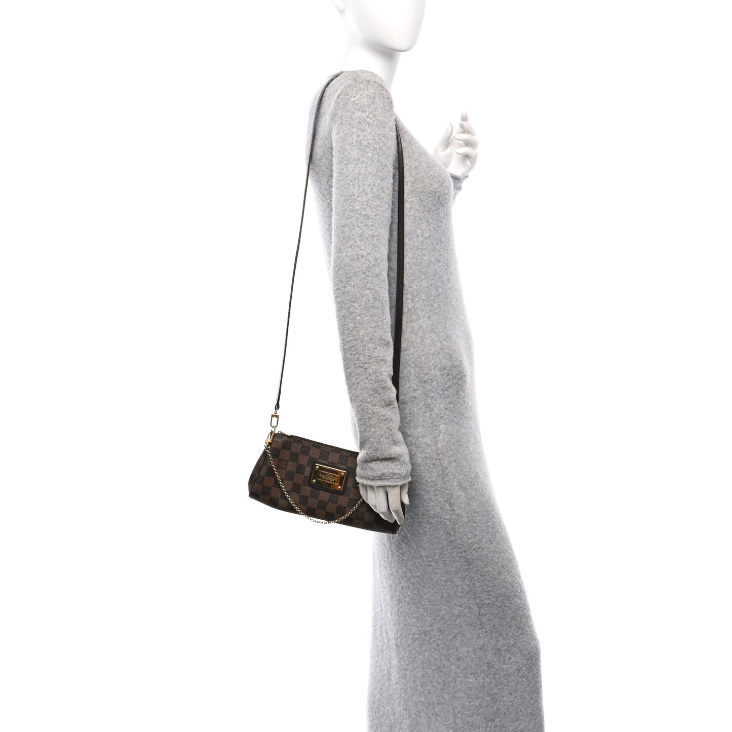 Damier Ebene Eva Clutch