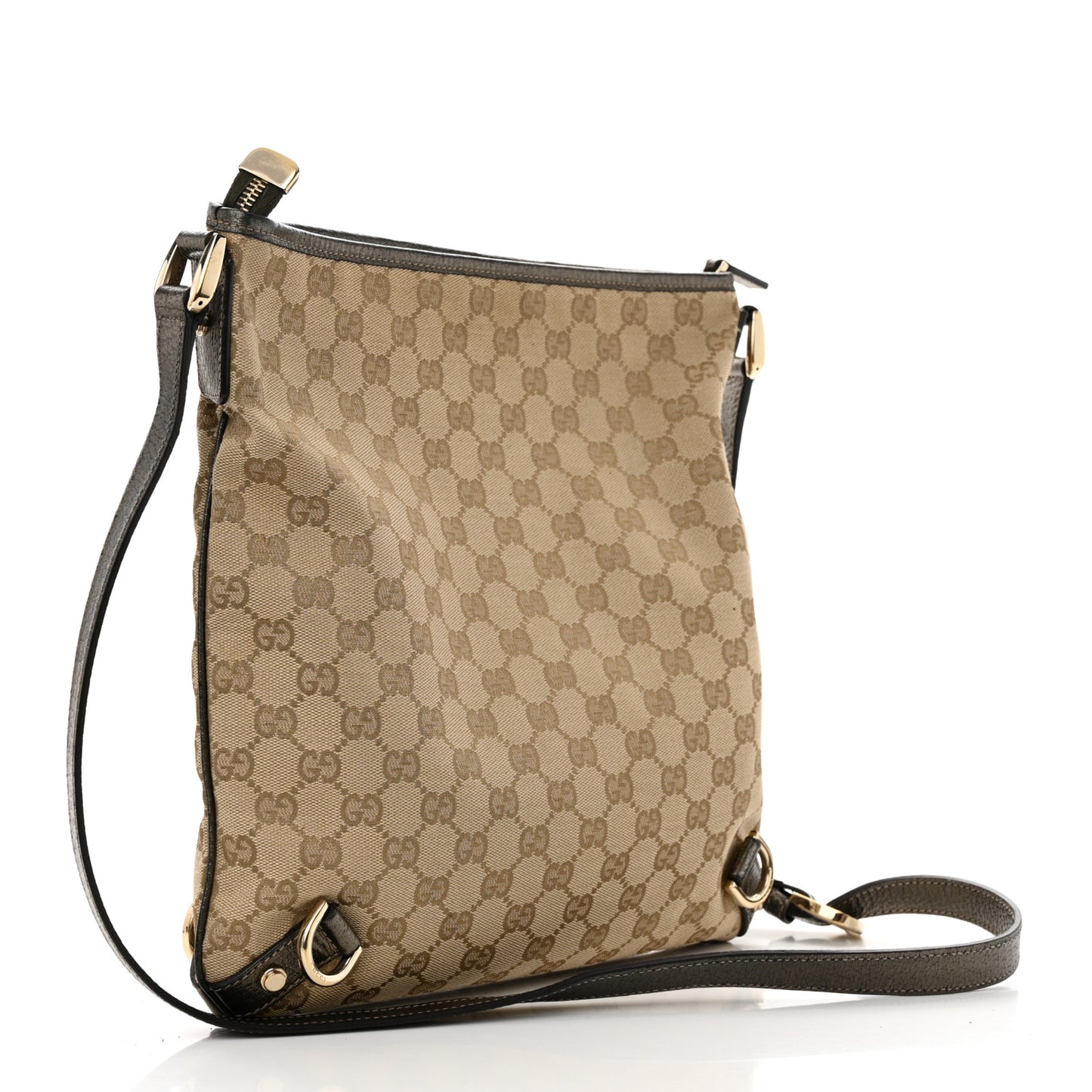 Monogram Abbey Messenger Bag Pewter