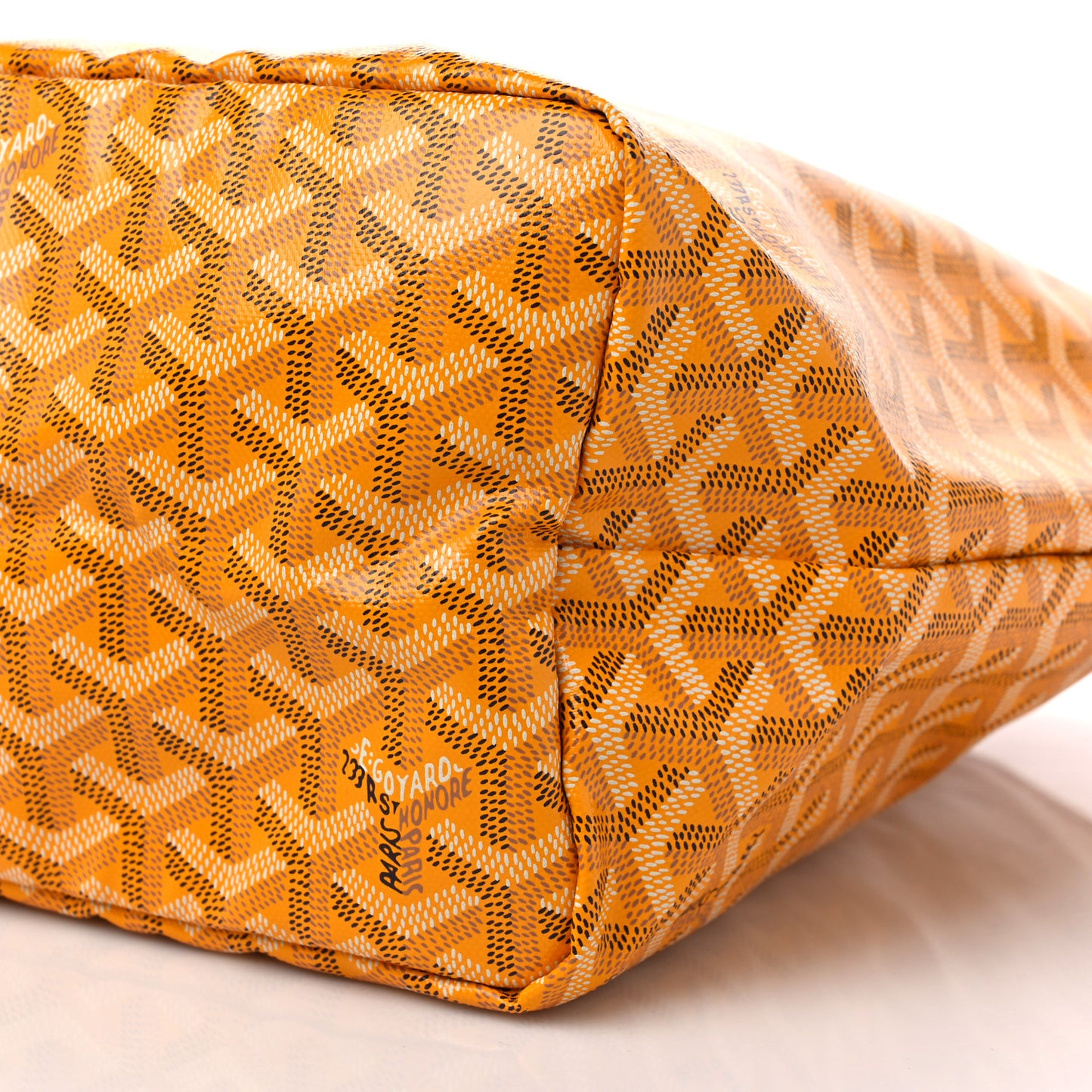 Goyardine Saint Louis PM Yellow